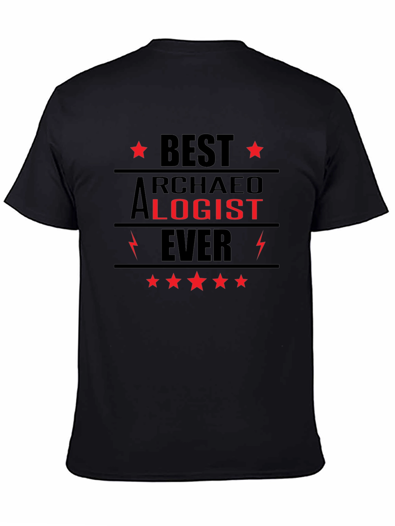 Best Archaeologist Ever Black T-Shirt