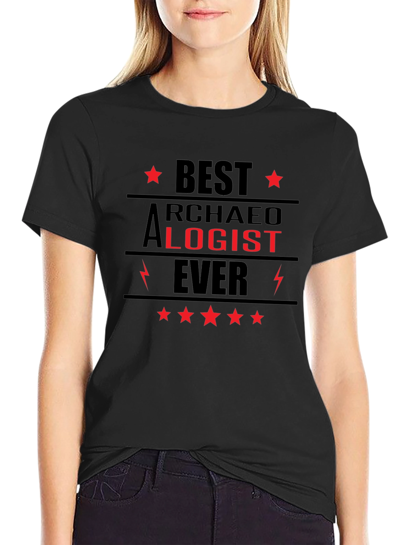 Best Archaeologist Ever Black T-Shirt