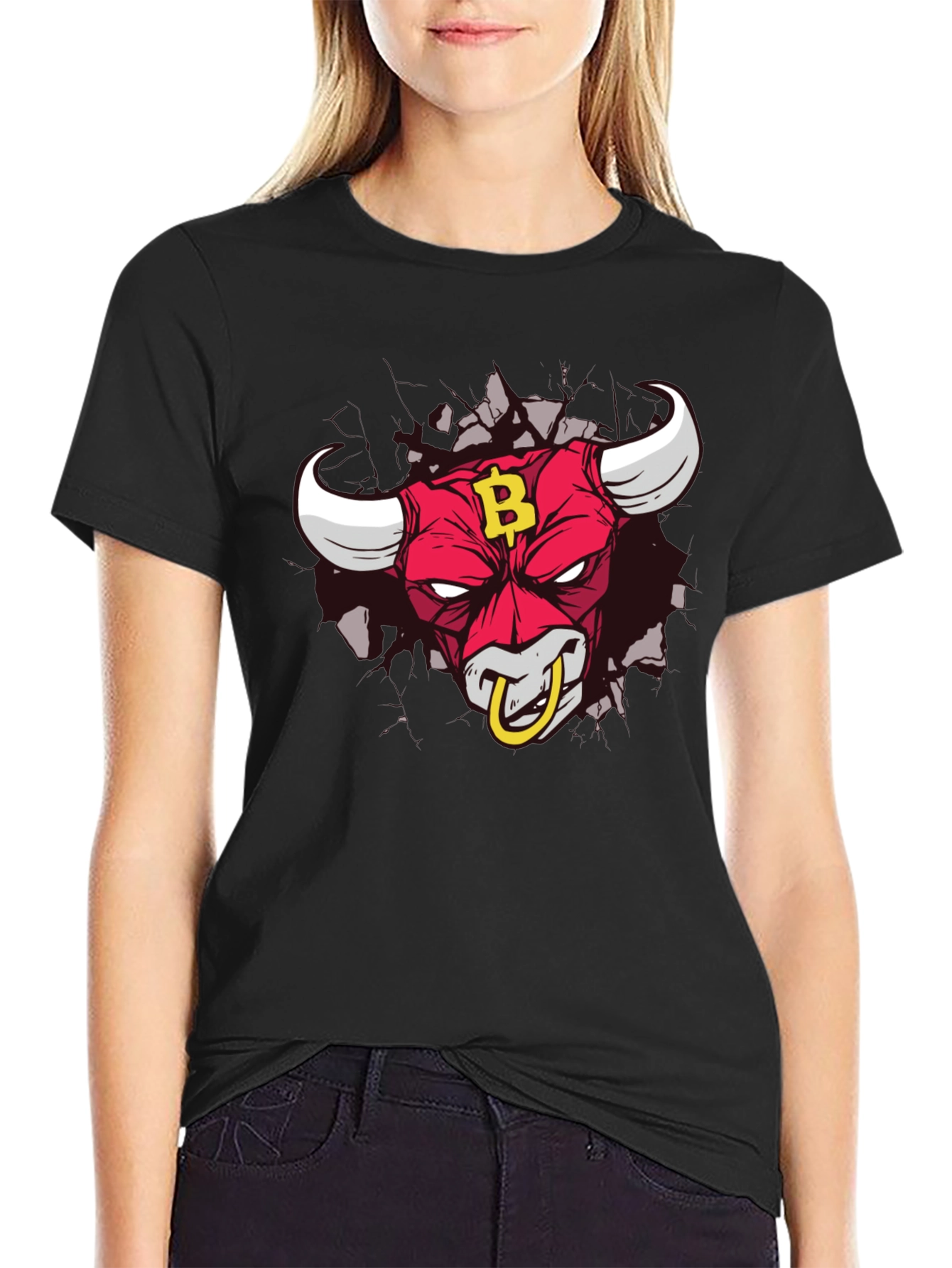 Bitcoin Bull T-Shirt - Crypto Investor Tee
