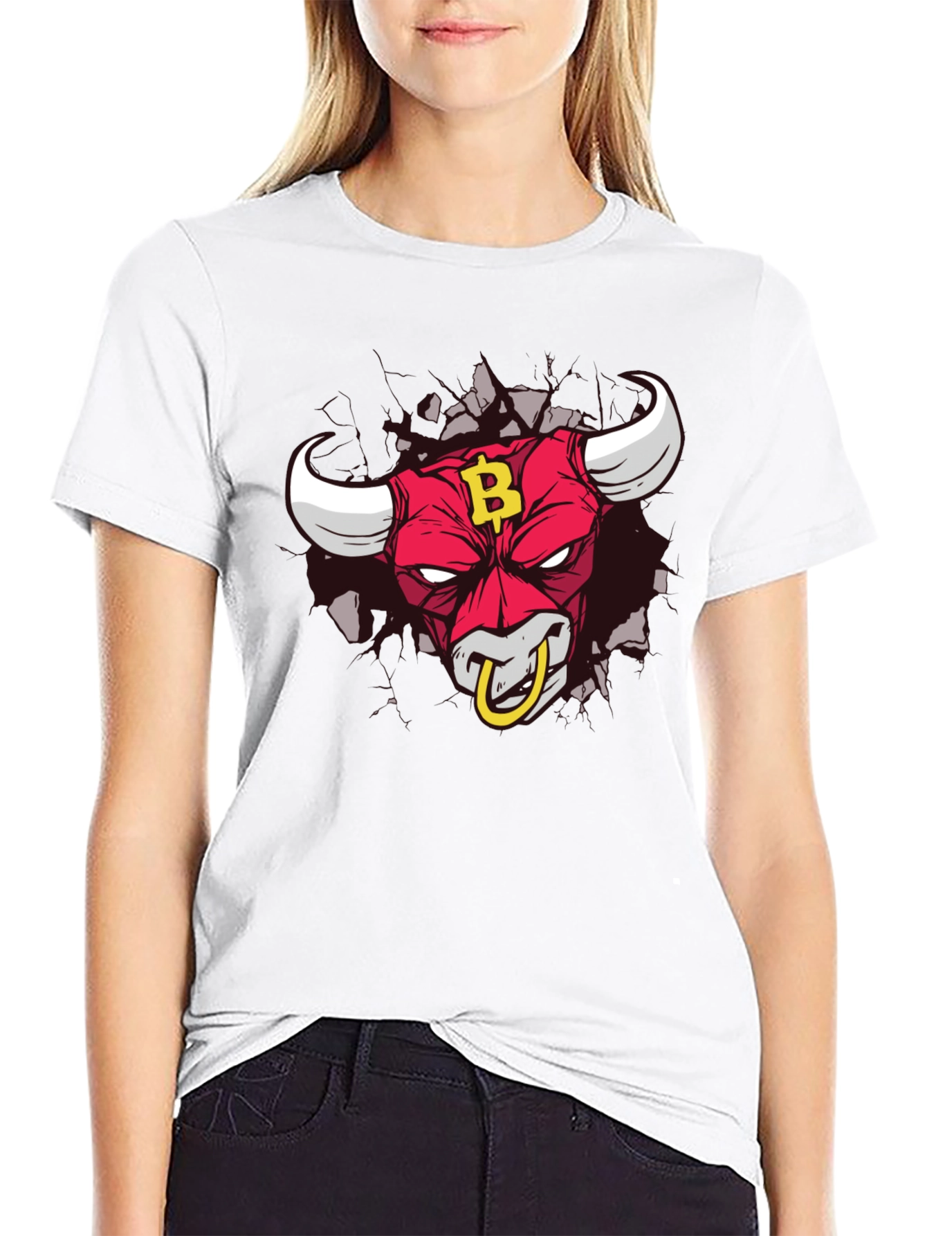 Bitcoin Bull T-Shirt - Crypto Investor Tee