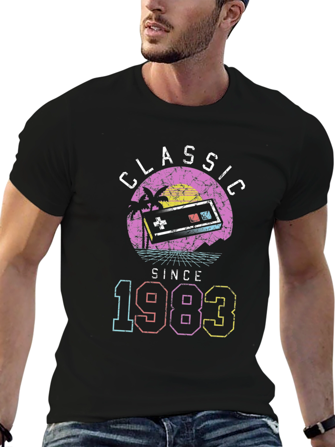 Classic Since 1983 Retro Gaming T-Shirt