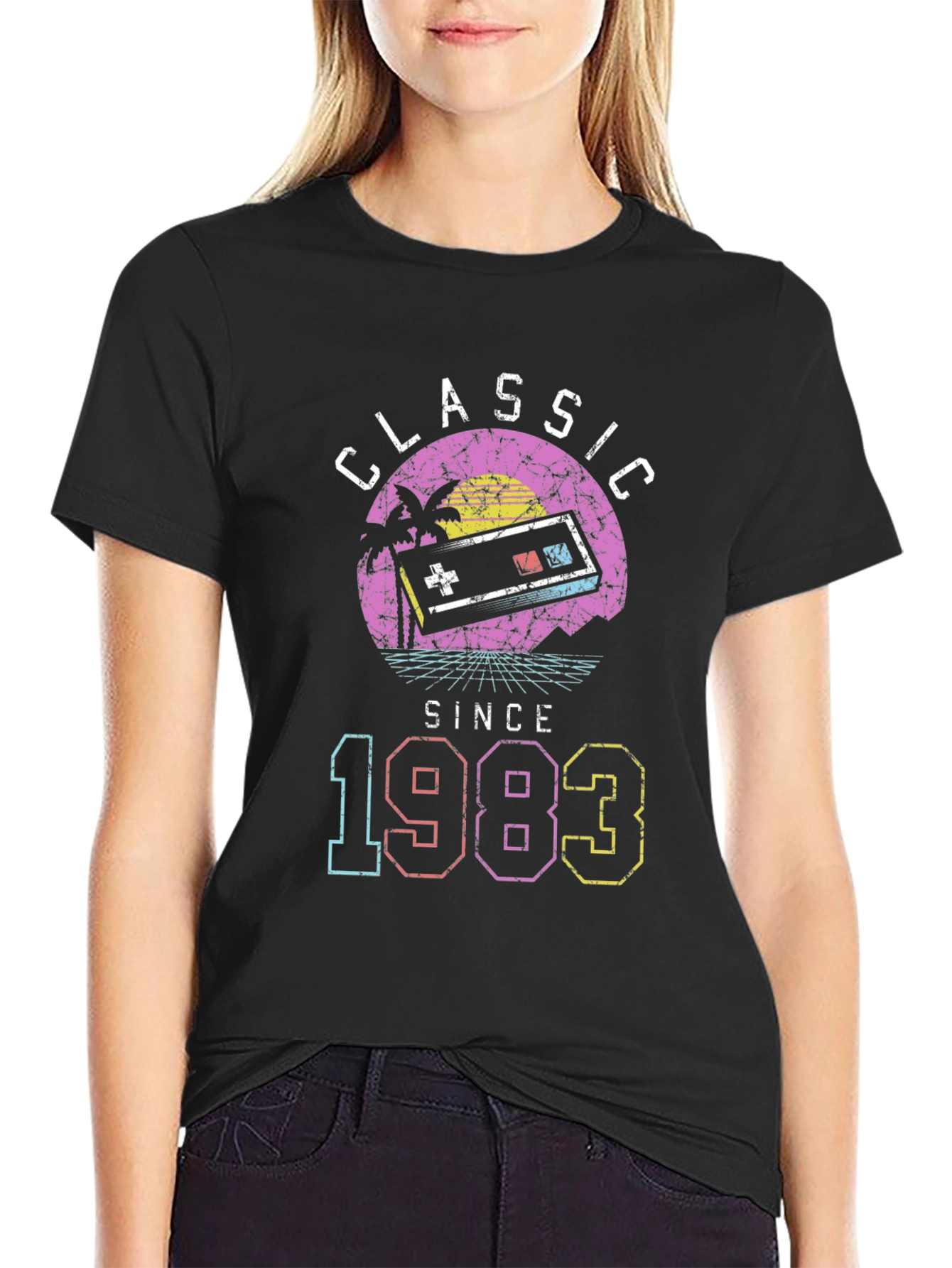 Classic Since 1983 Retro Gaming T-Shirt