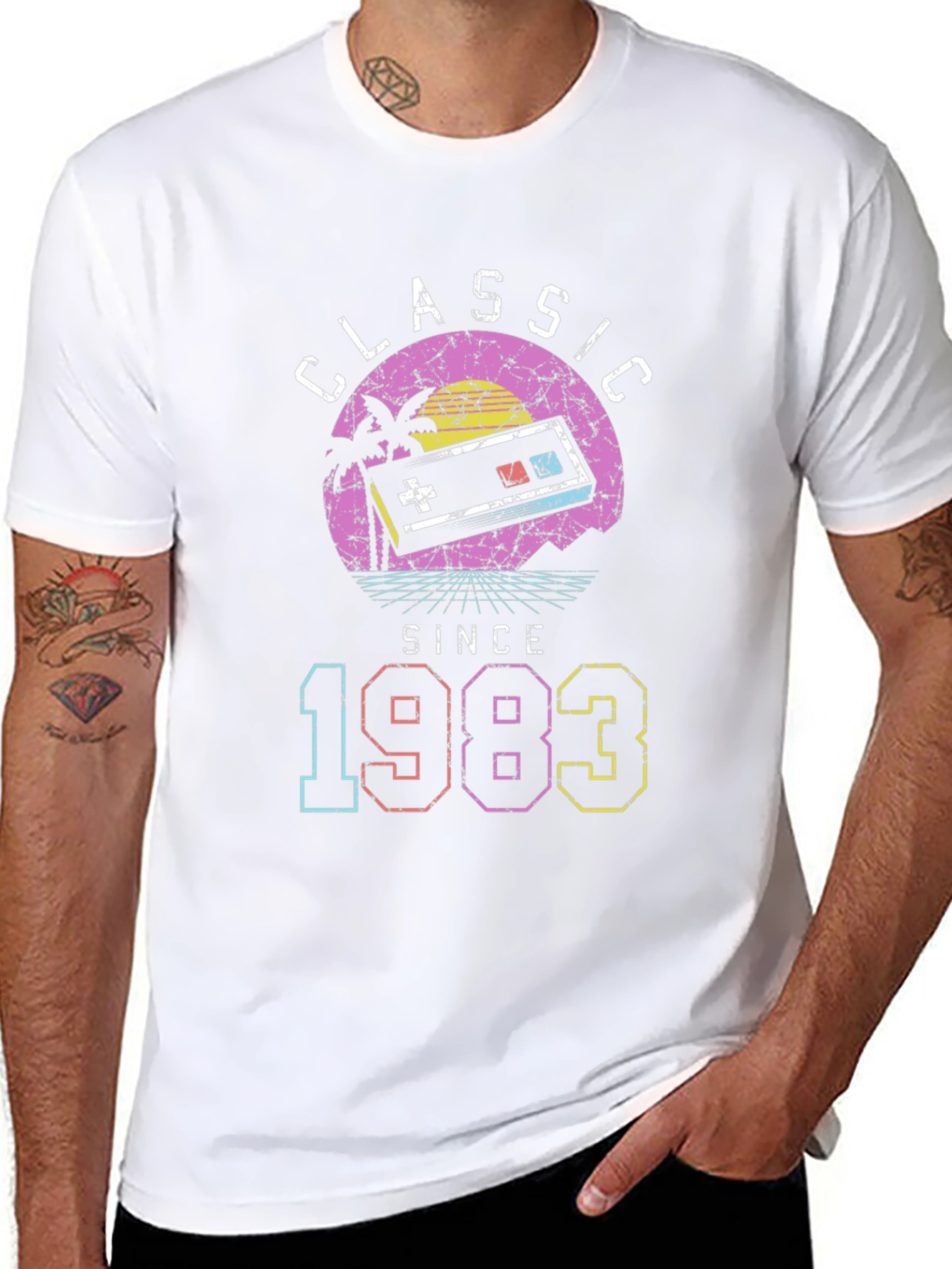 Classic Since 1983 Retro Gaming T-Shirt