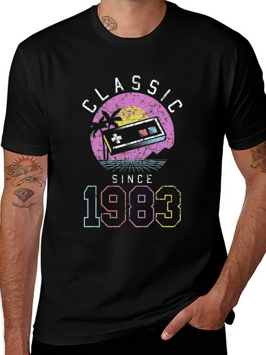 Classic Since 1983 Retro Gaming T-Shirt