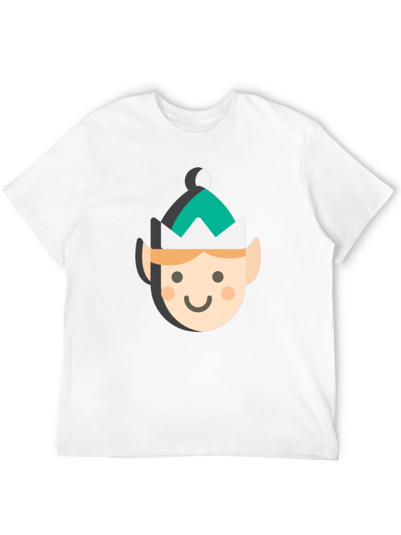 Elf Face Graphic Tee - Holiday Cheer!