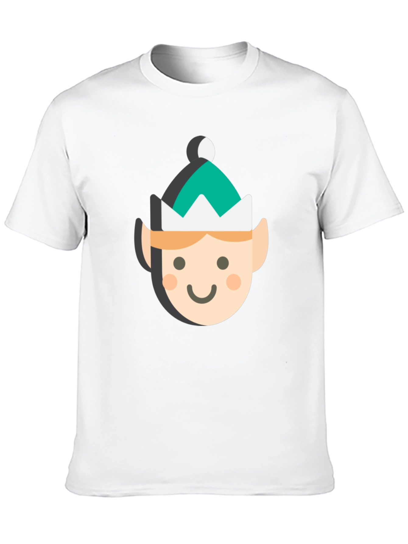 Elf Face Graphic Tee - Holiday Cheer!