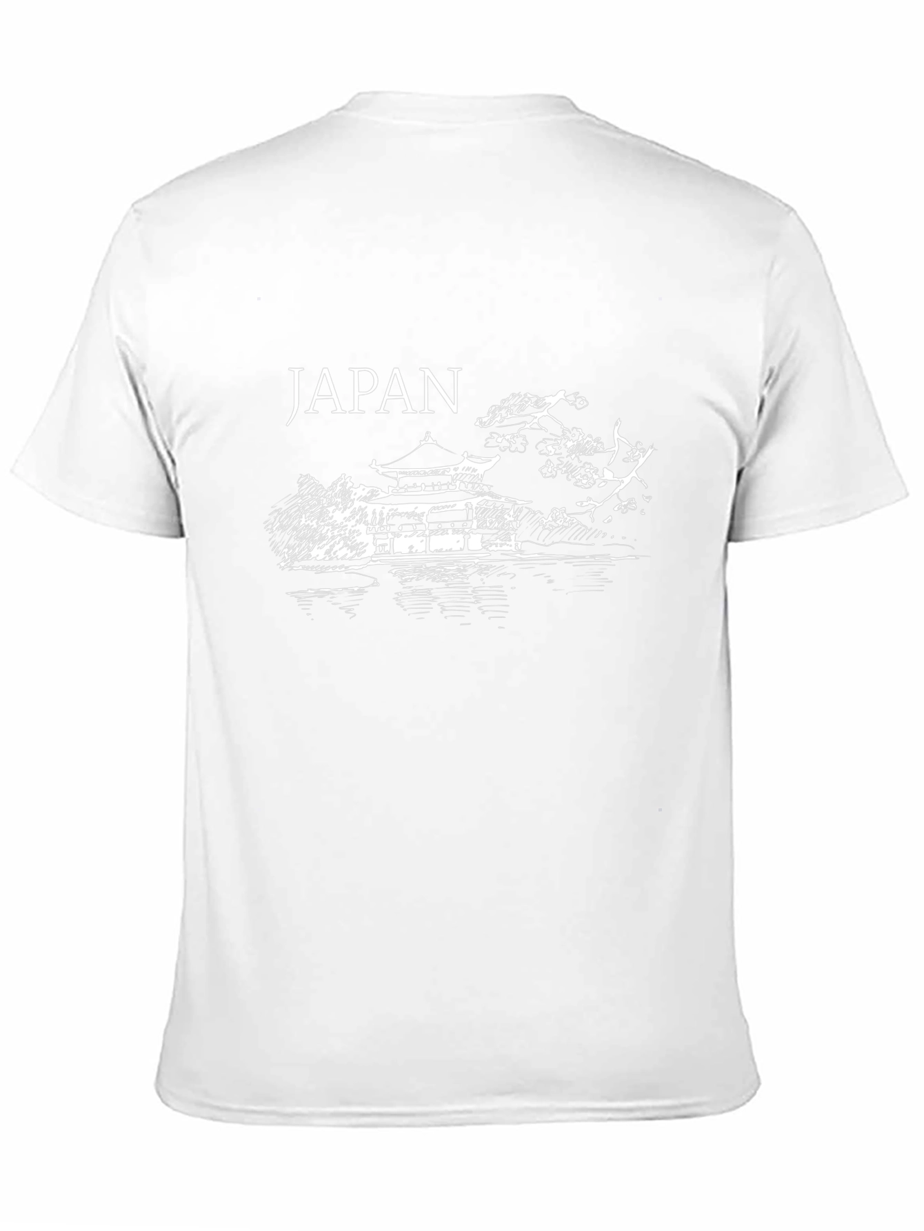 Japan Graphic Tee - Black Cotton Comfort