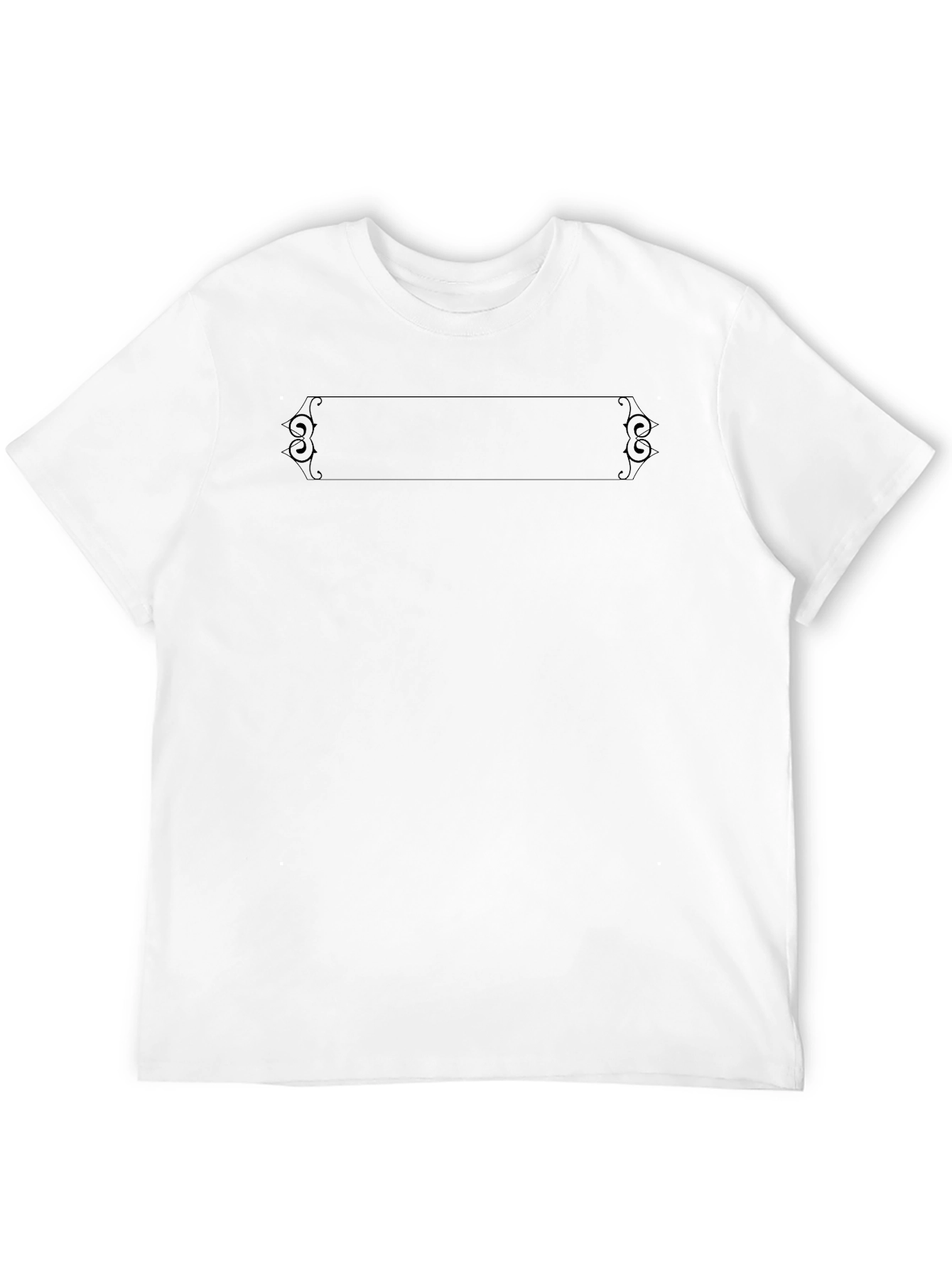 Plain Black Crewneck T-Shirt
