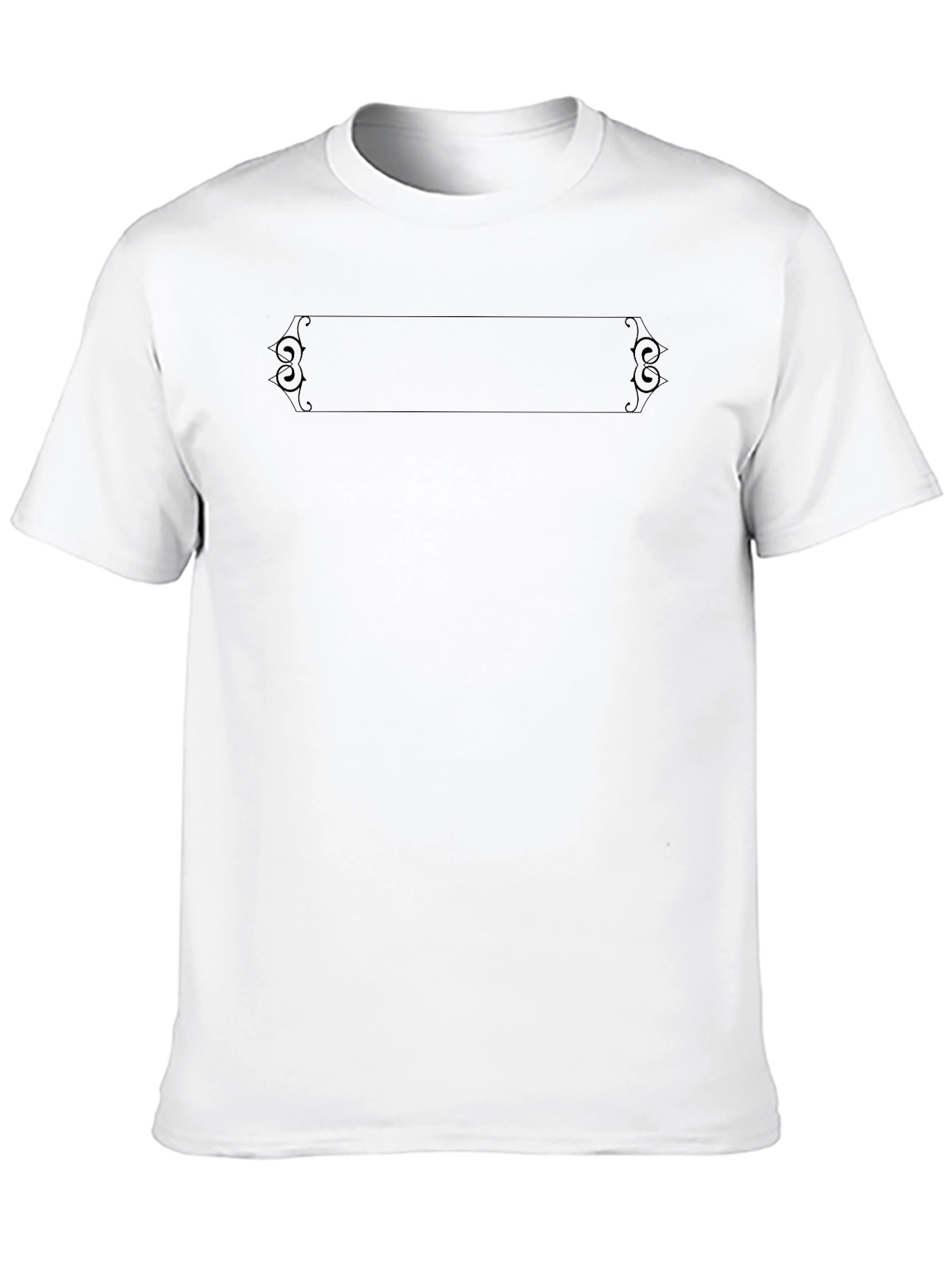 Plain Black Crewneck T-Shirt