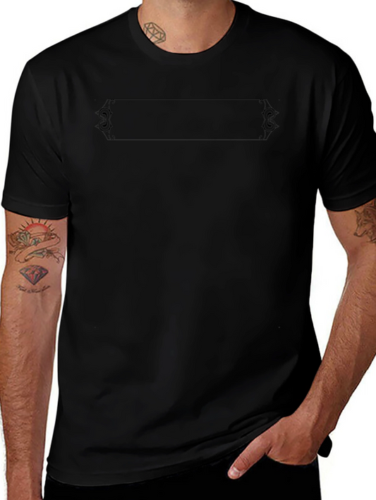 Plain Black Crewneck T-Shirt
