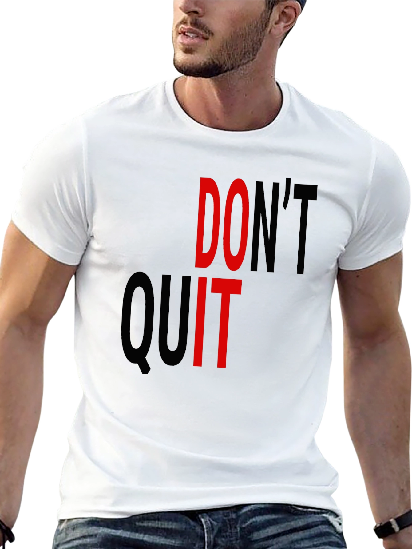 Motivational Dont Quit Graphic Tee