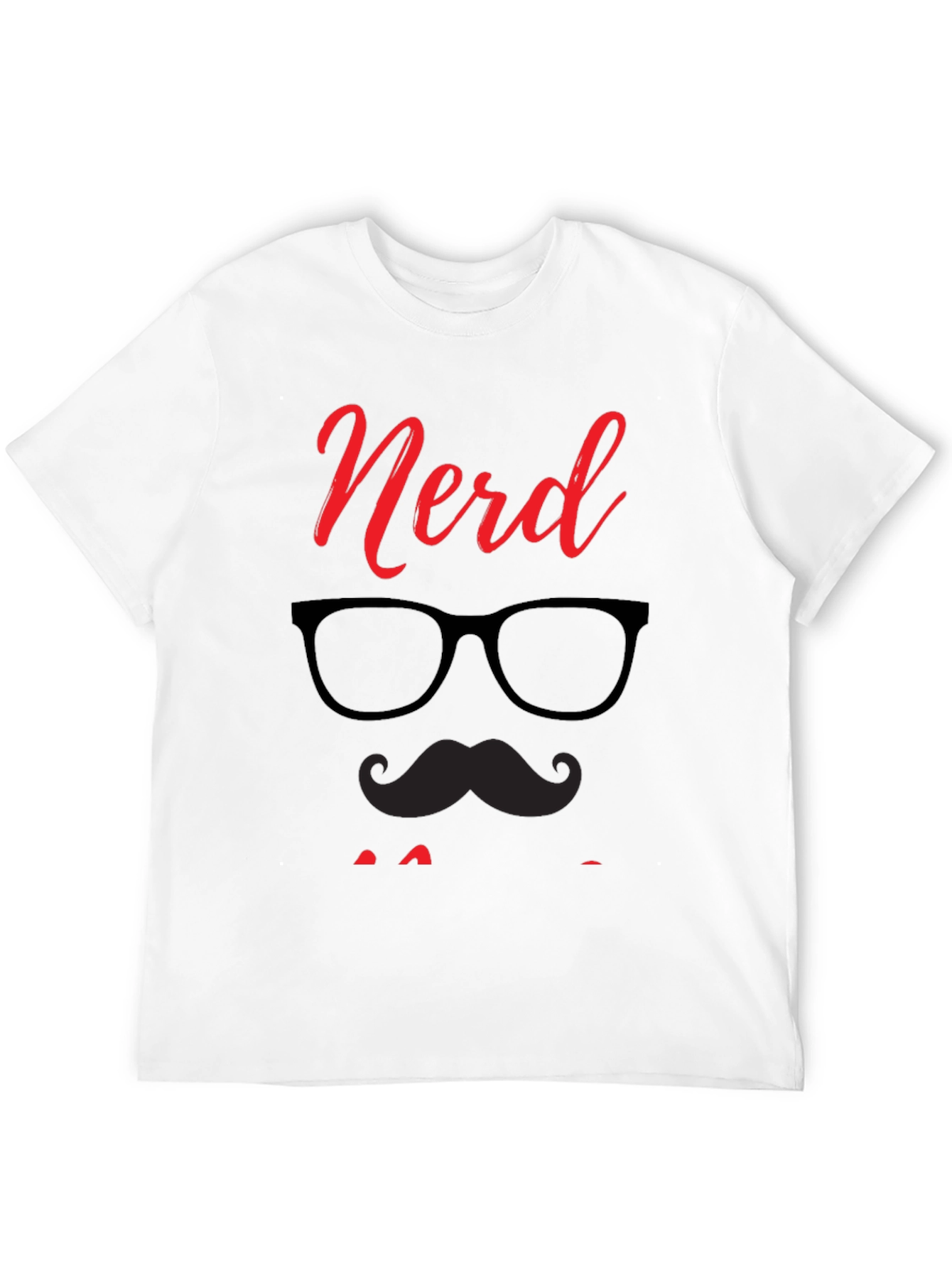Nerd Dad Graphic Tee - Black Cotton T-Shirt