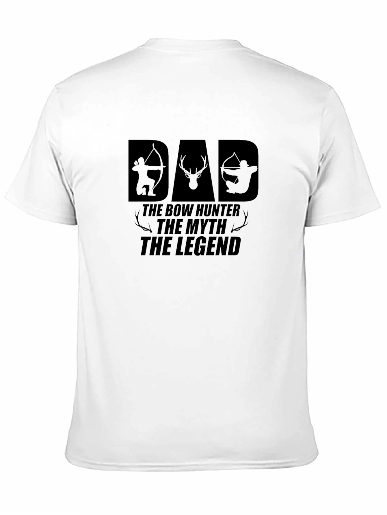 Dad Bow Hunter T-Shirt The Myth The Legend Tee