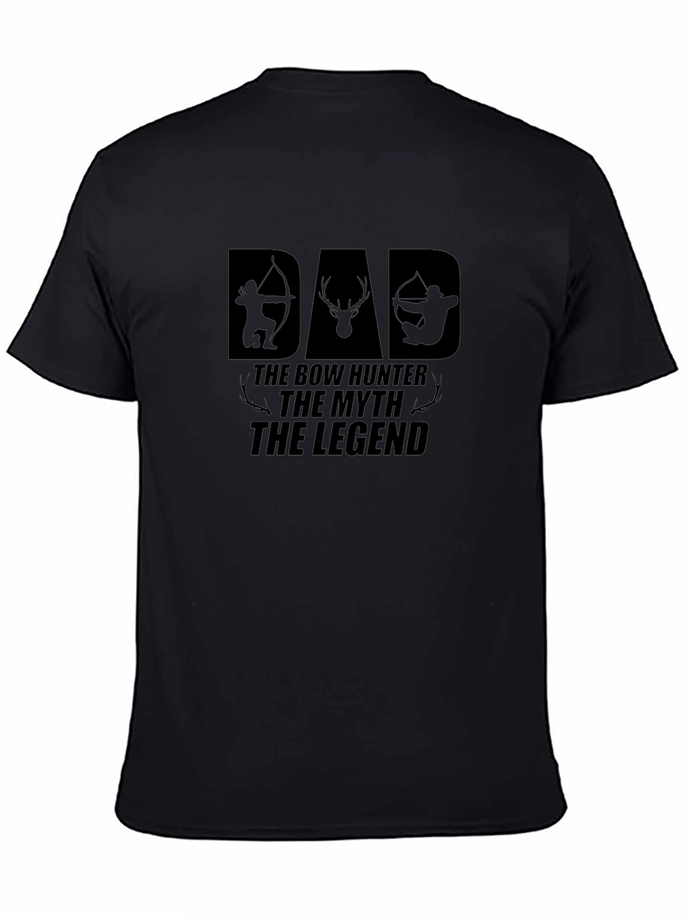 Dad Bow Hunter T-Shirt The Myth The Legend Tee