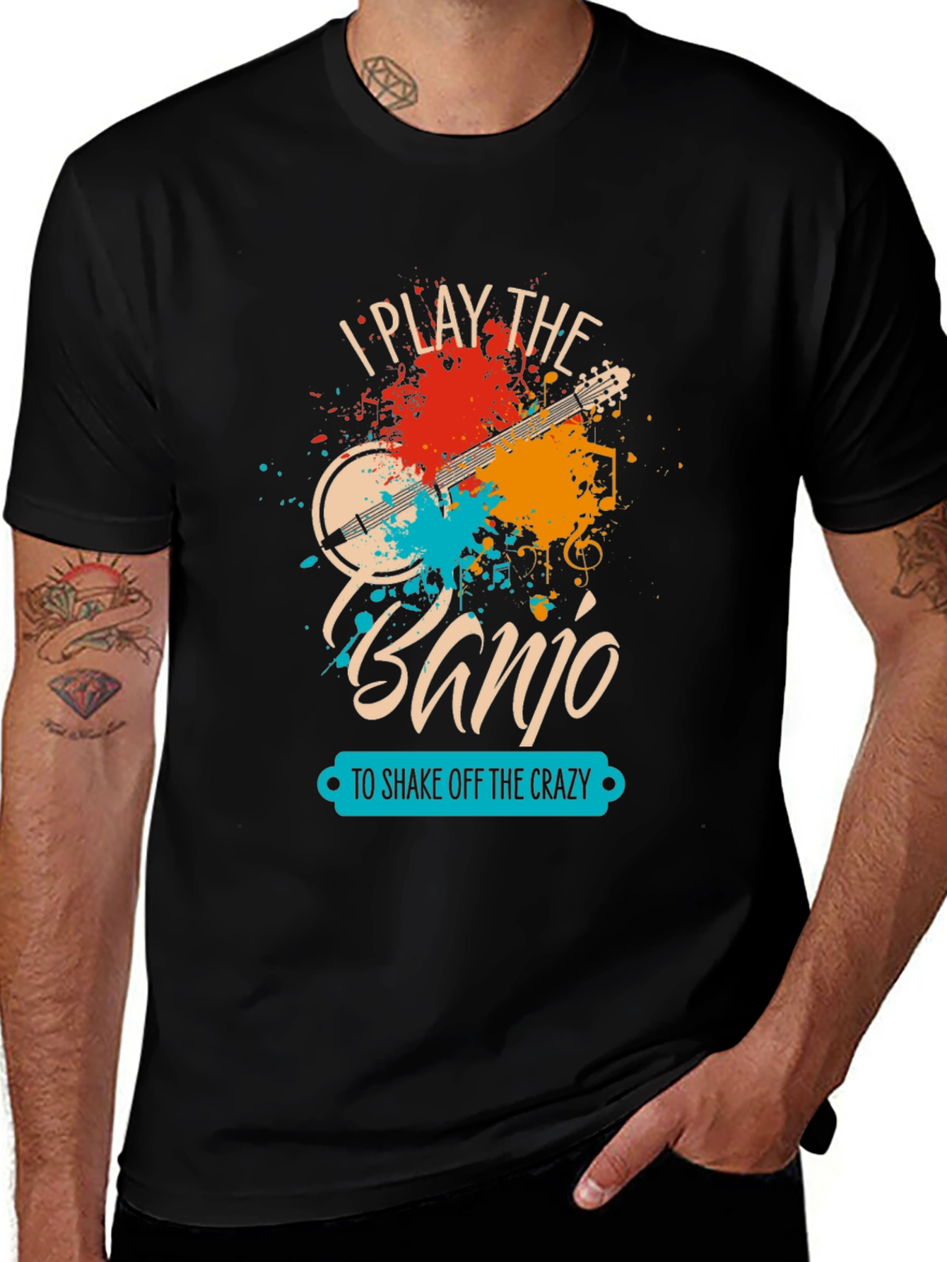 I Play The Banjo T-Shirt - Music Lover Tee