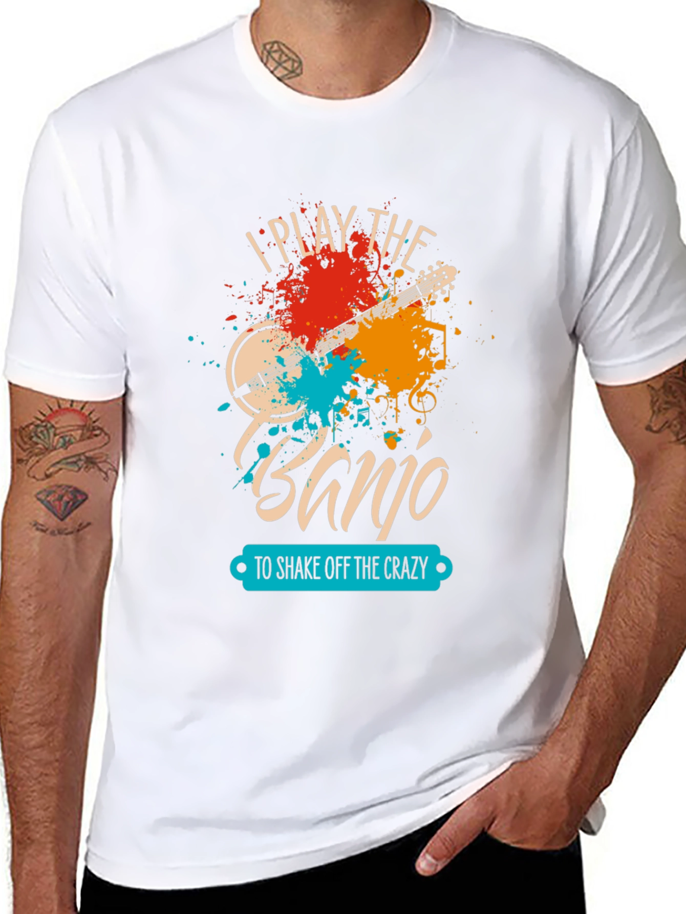 I Play The Banjo T-Shirt - Music Lover Tee