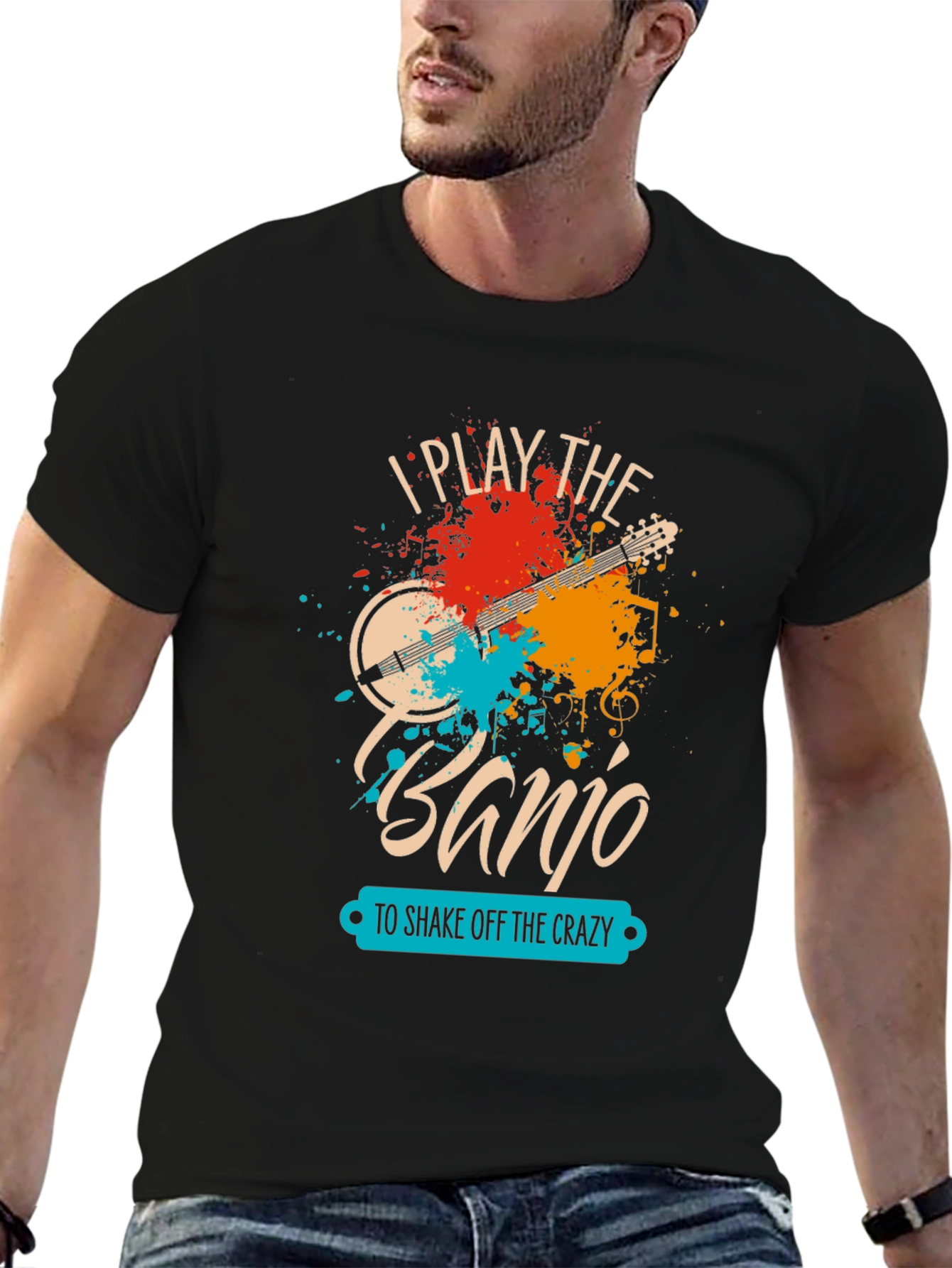 I Play The Banjo T-Shirt - Music Lover Tee