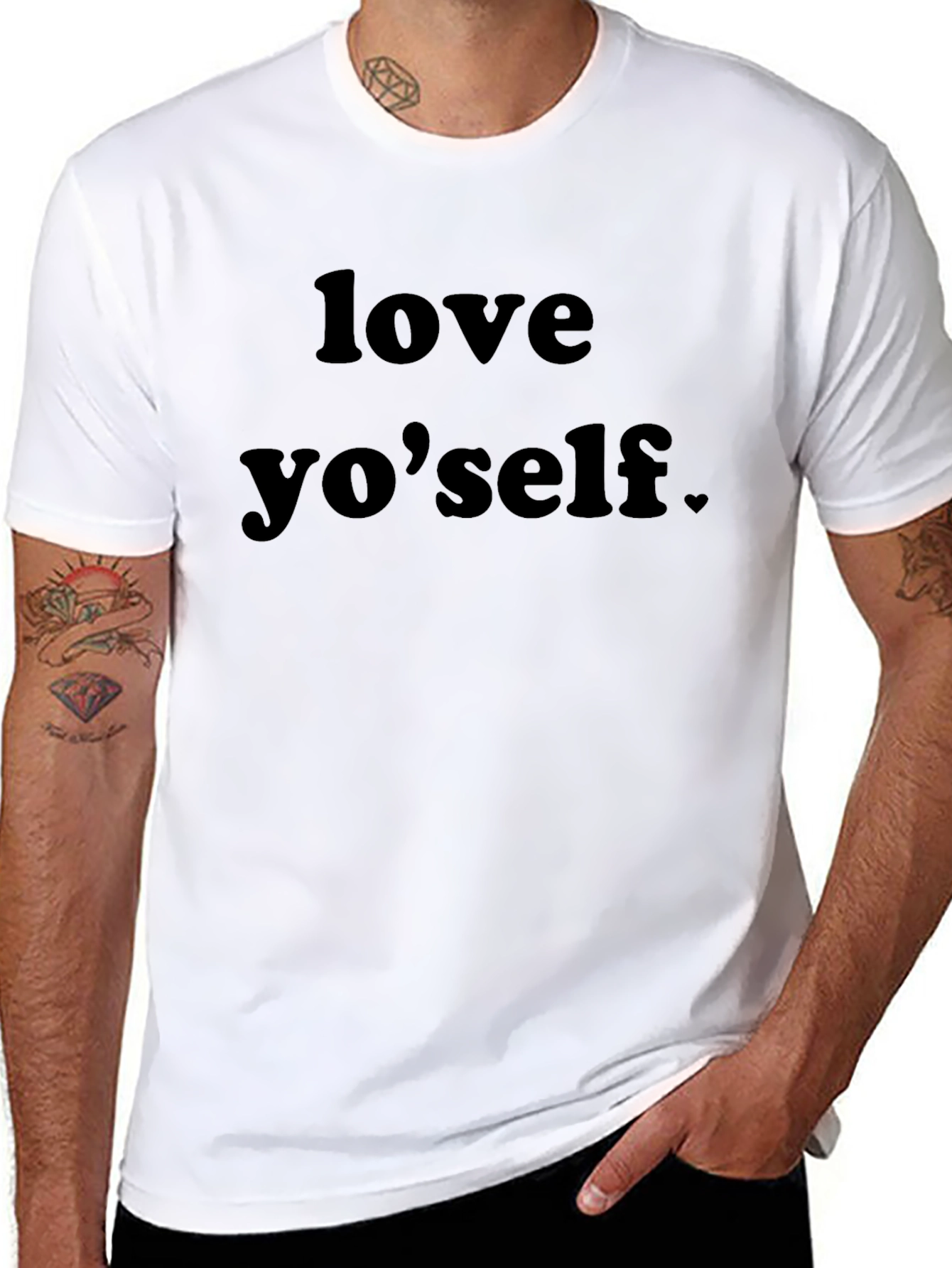 Love Yoself Black T-Shirt