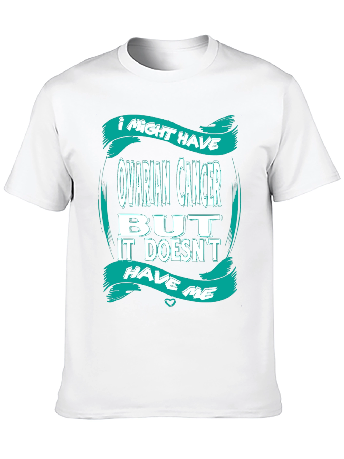 Ovarian Cancer Awareness Graphic T-Shirt