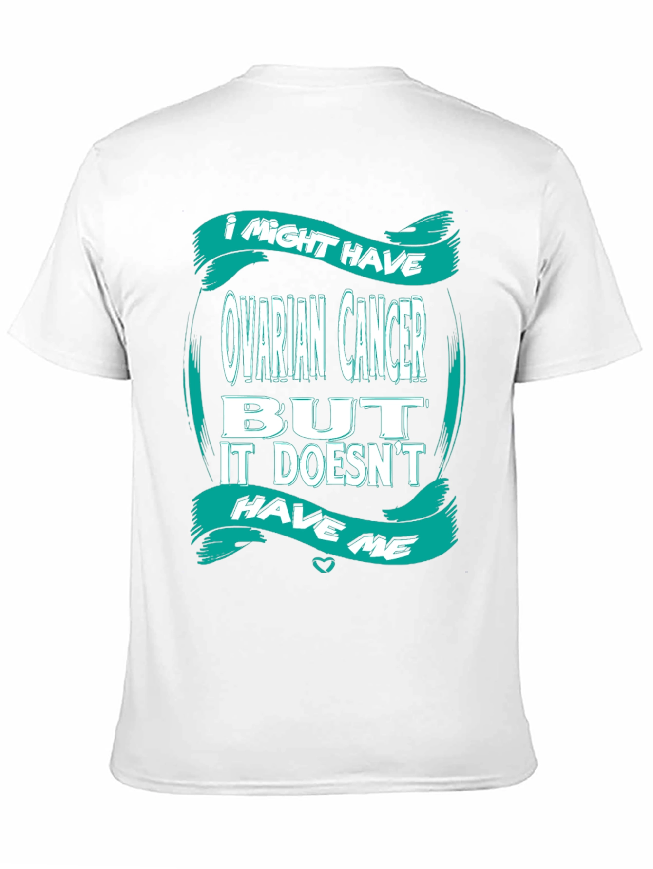 Ovarian Cancer Awareness Graphic T-Shirt