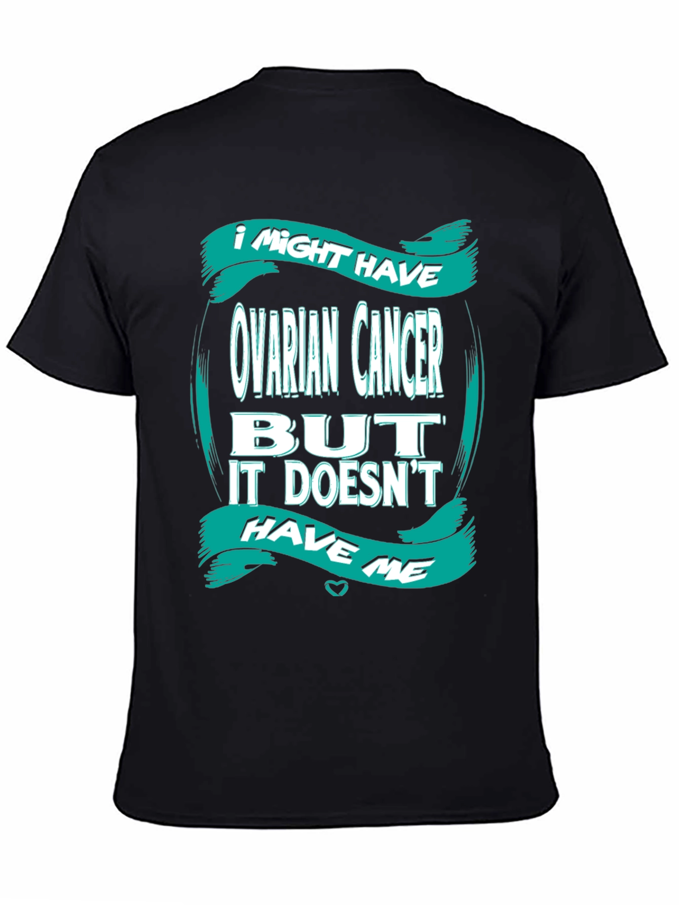 Ovarian Cancer Awareness Graphic T-Shirt