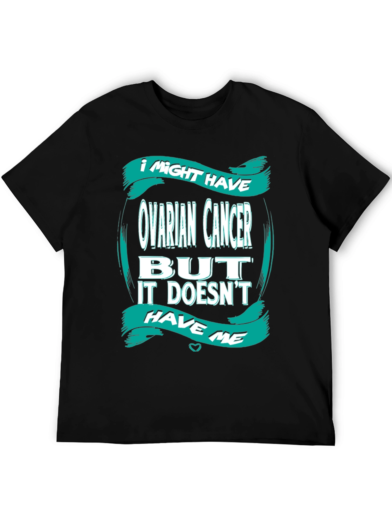 Ovarian Cancer Awareness Graphic T-Shirt