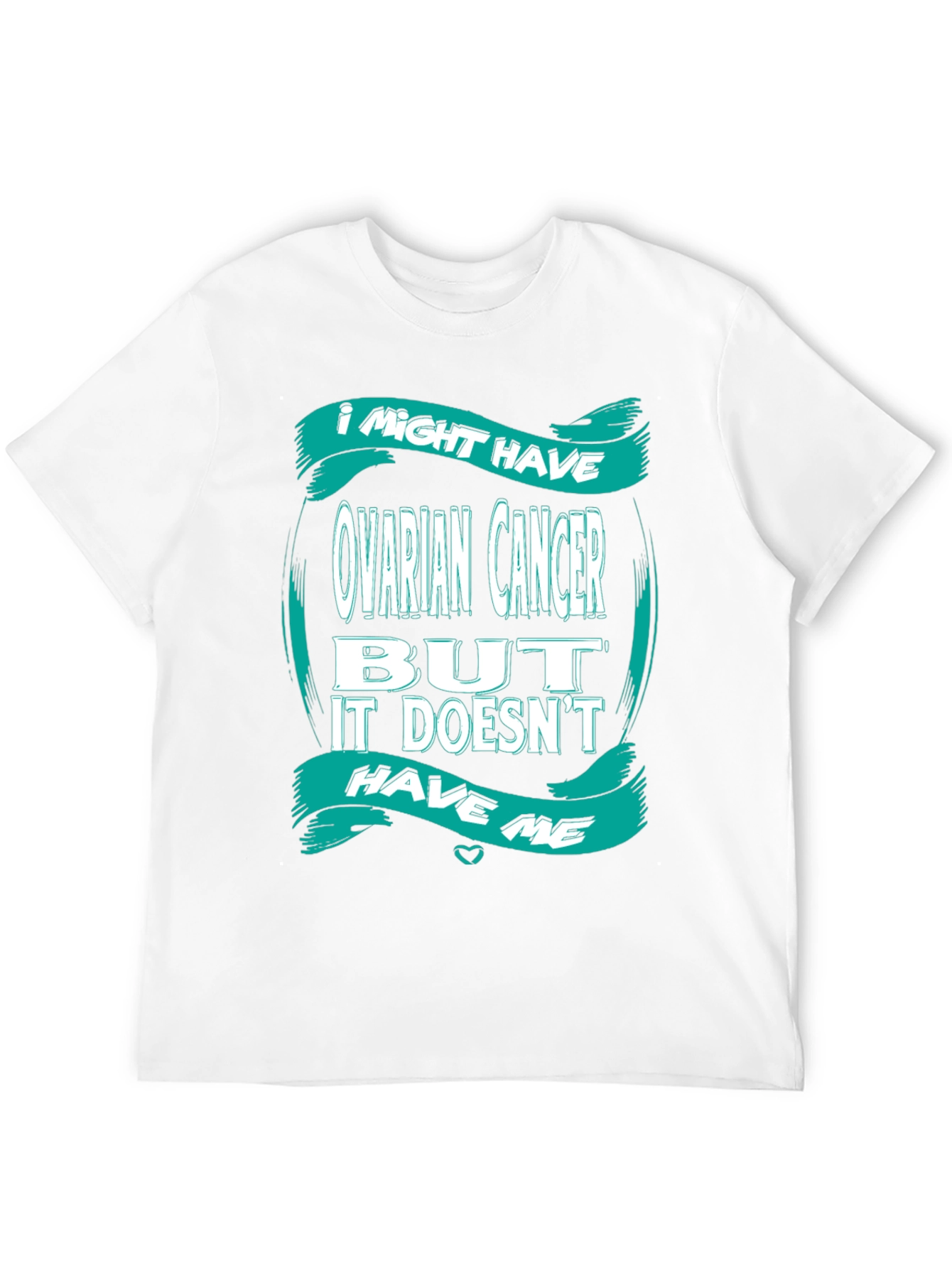 Ovarian Cancer Awareness Graphic T-Shirt
