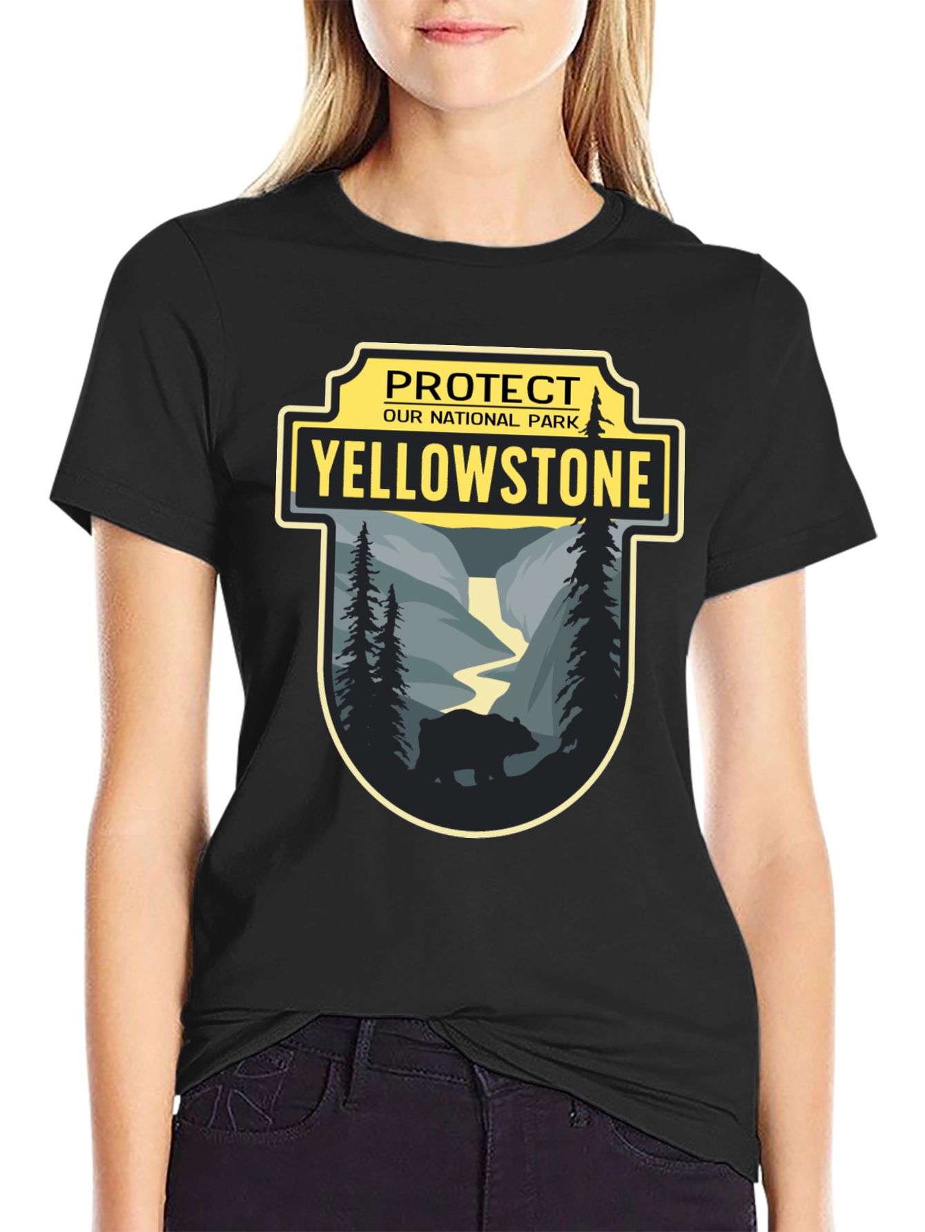 Yellowstone National Park Graphic Tee