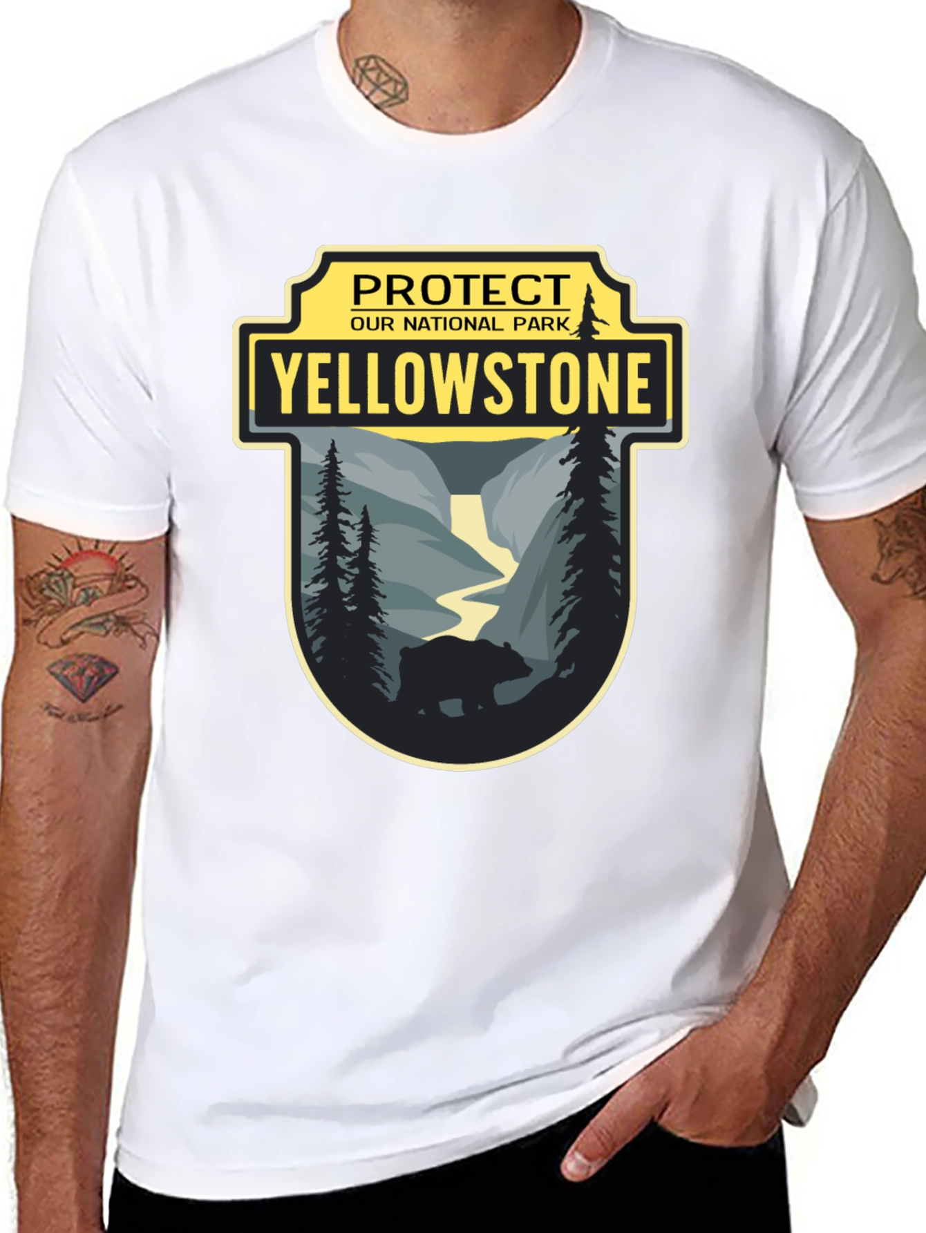 Yellowstone National Park Graphic Tee