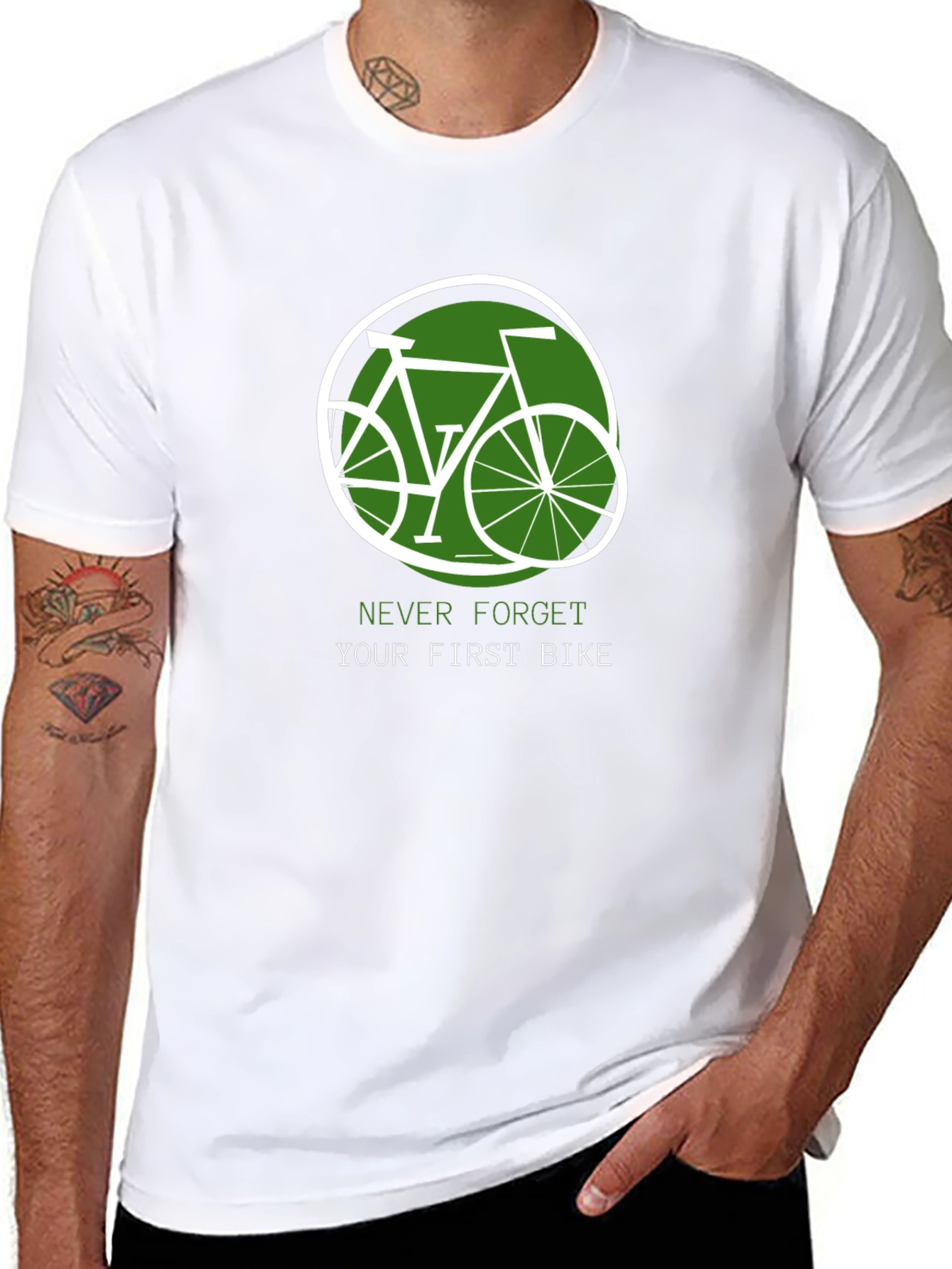 First Bike T-Shirt - Never Forget Your Roots