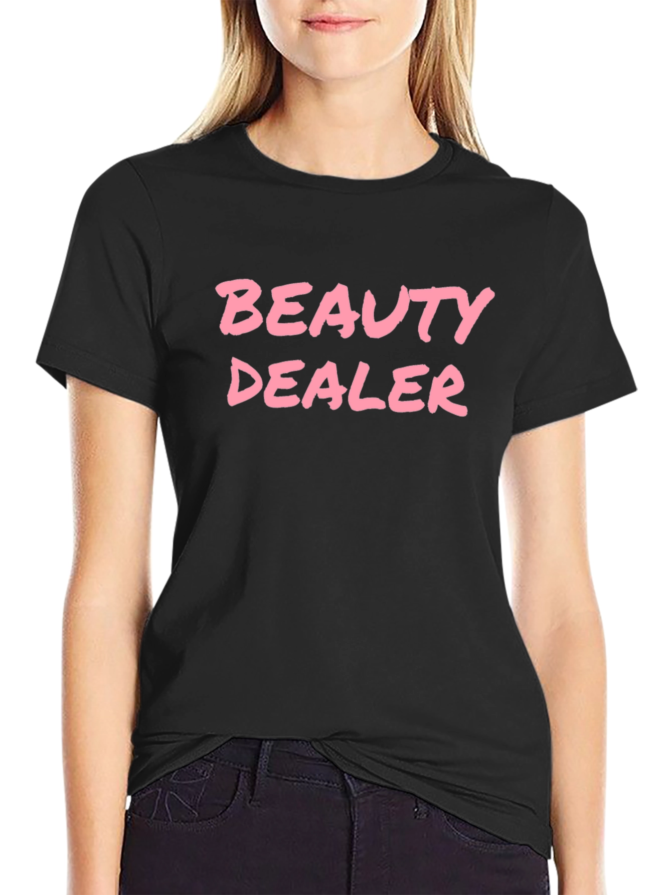 Beauty Dealer Graphic Tee - Unisex Black T-Shirt