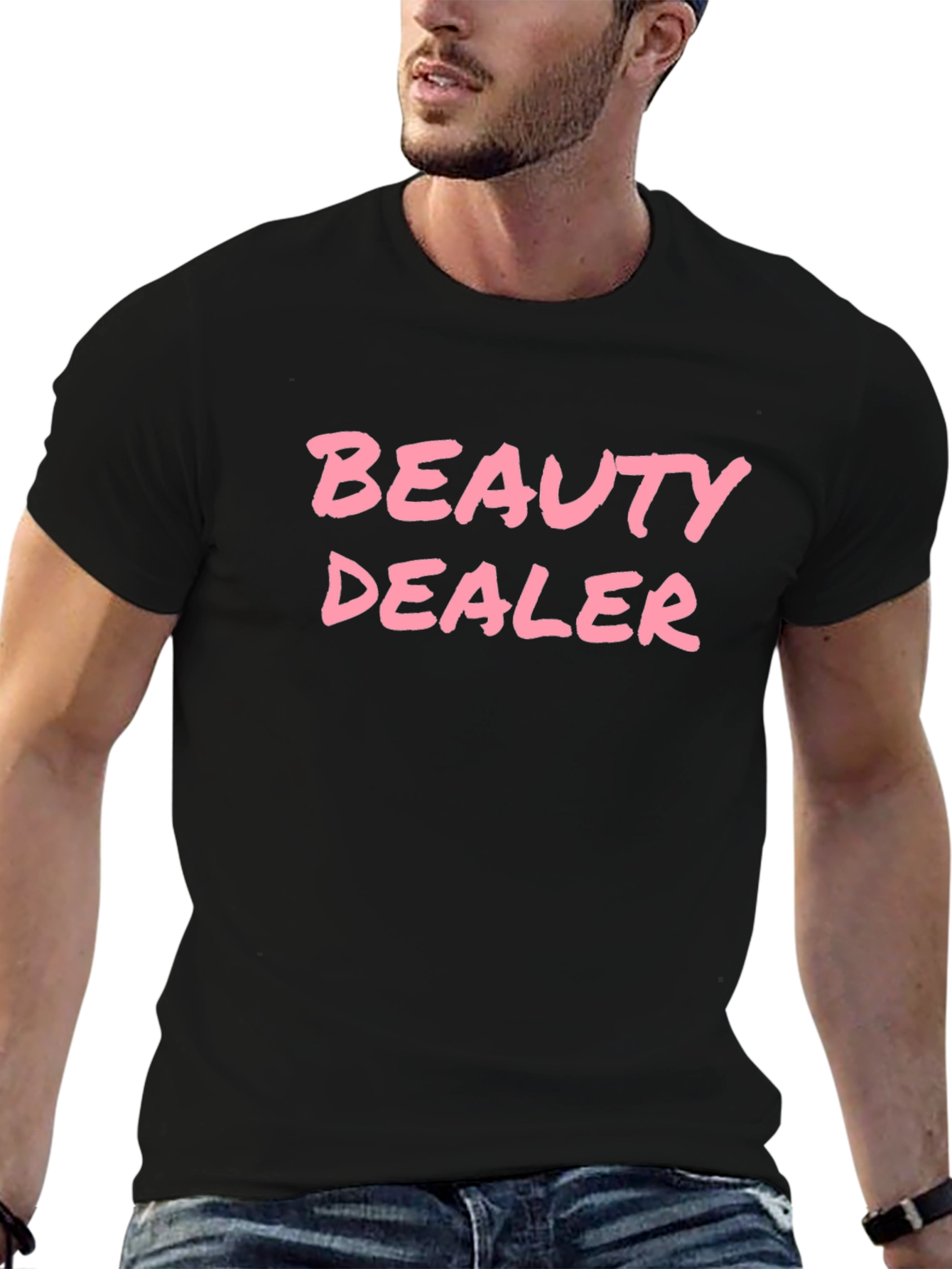 Beauty Dealer Graphic Tee - Unisex Black T-Shirt