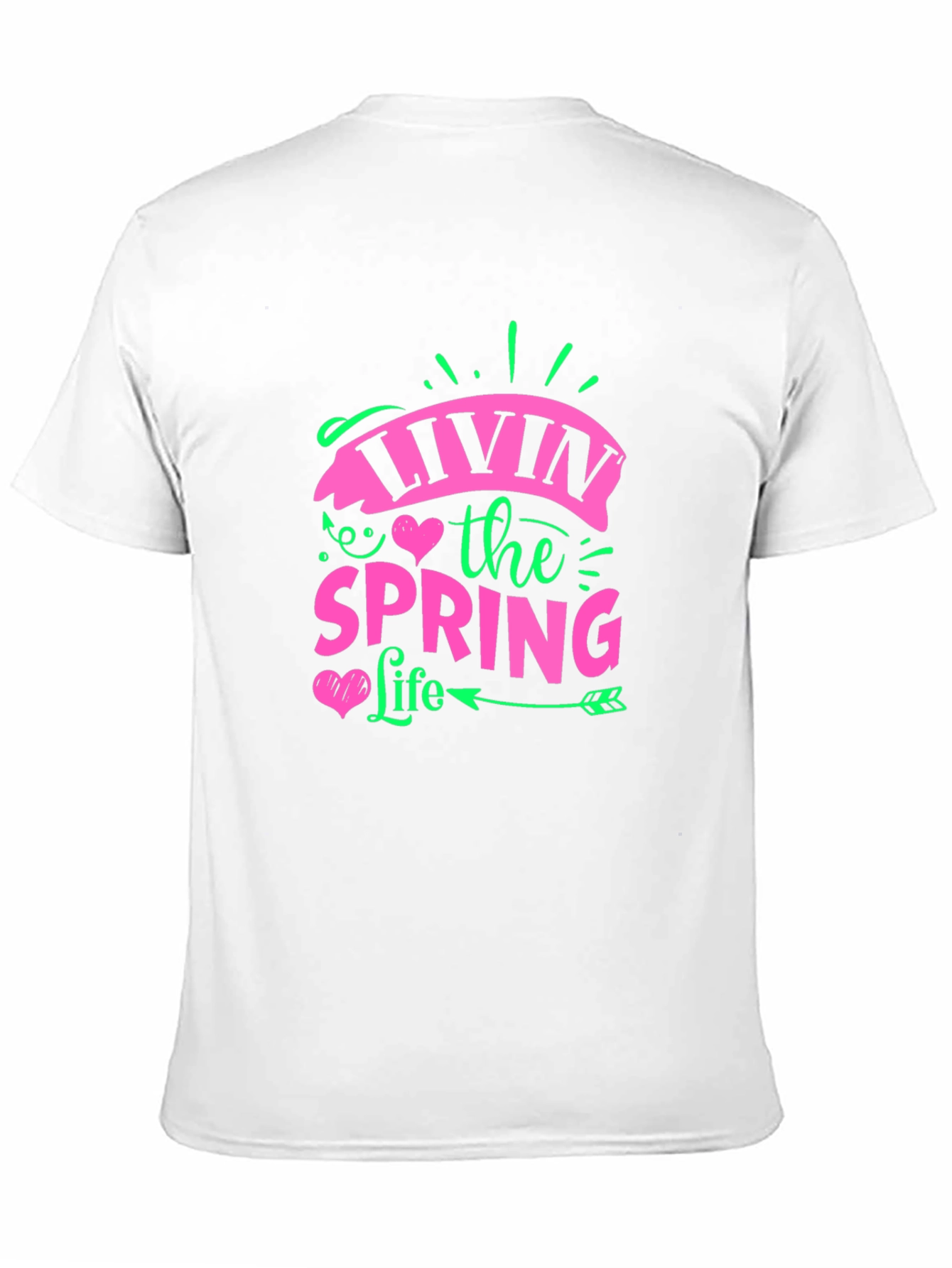 Livin the Spring Life Graphic T-Shirt