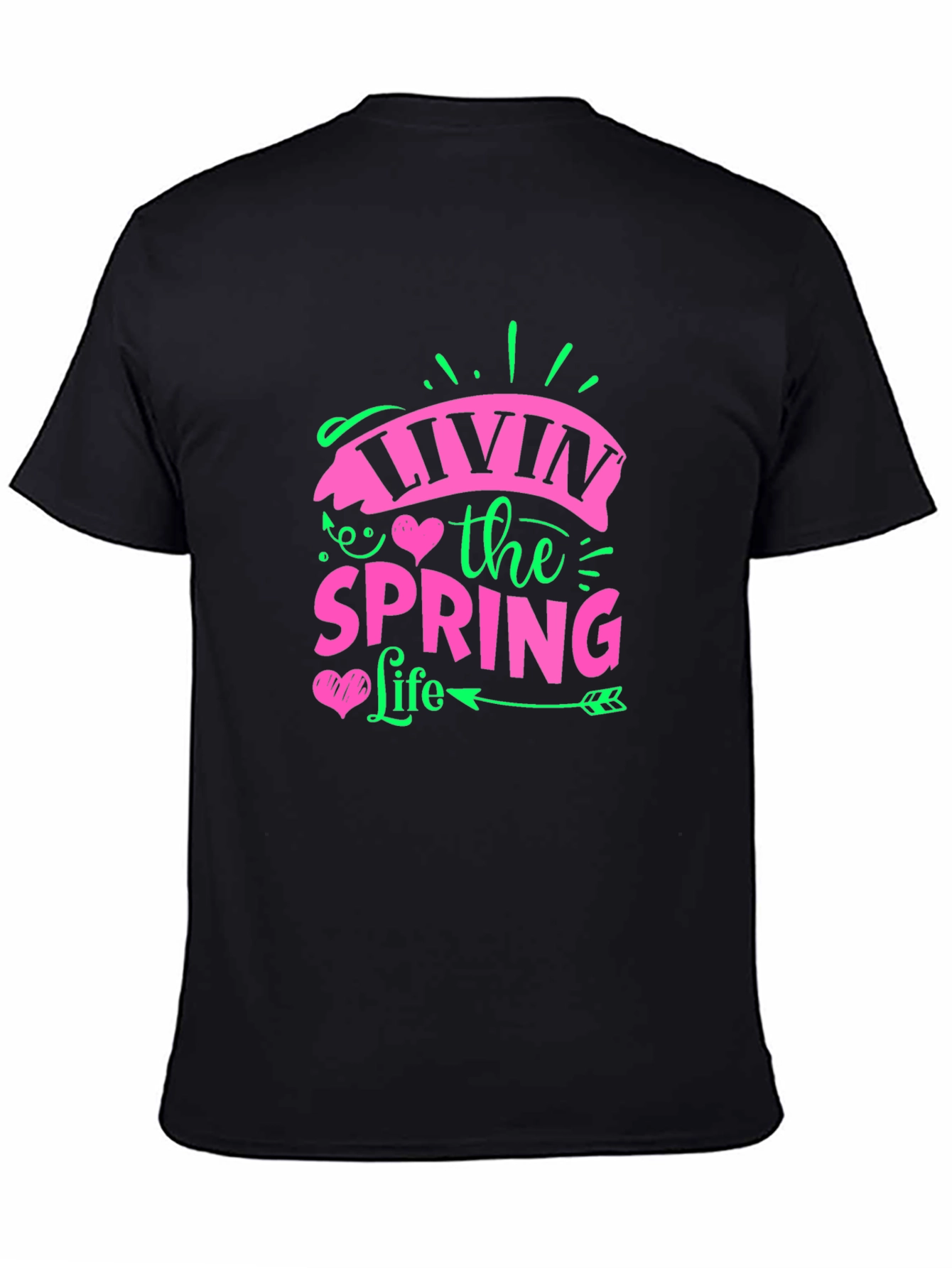 Livin the Spring Life Graphic T-Shirt
