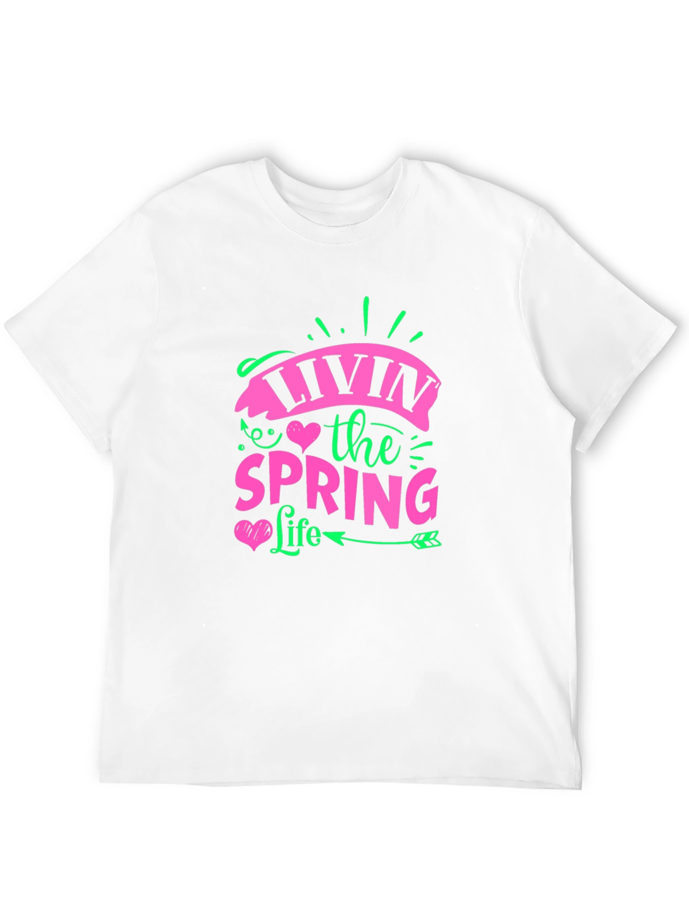 Livin the Spring Life Graphic T-Shirt