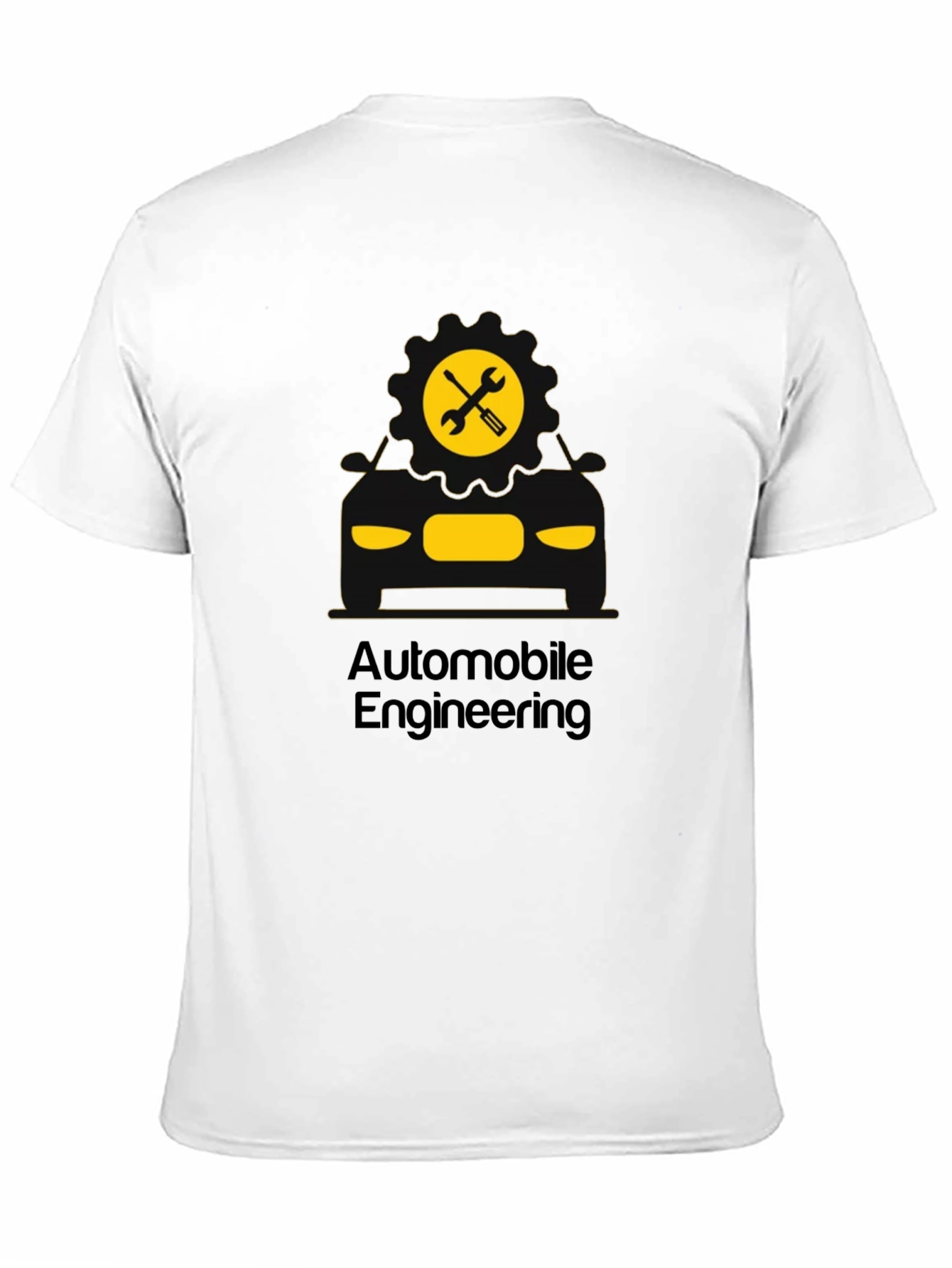 Automobile Engineering T-Shirt - Black Graphic Tee