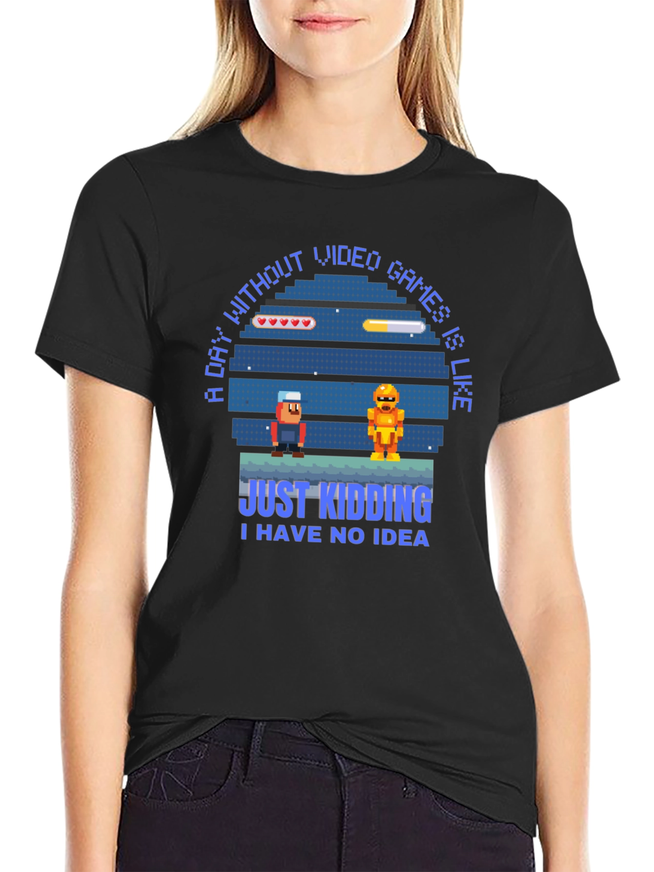 Video Game Graphic Tee - Gamer Humor