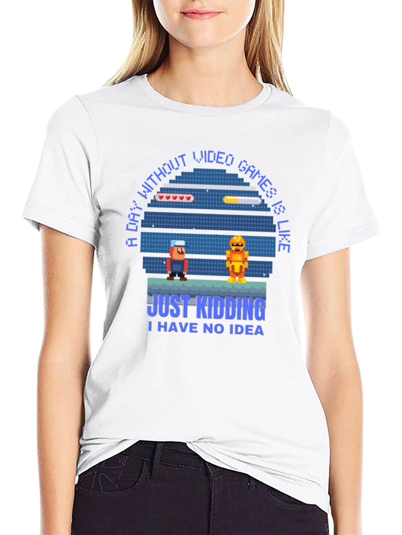 Video Game Graphic Tee - Gamer Humor