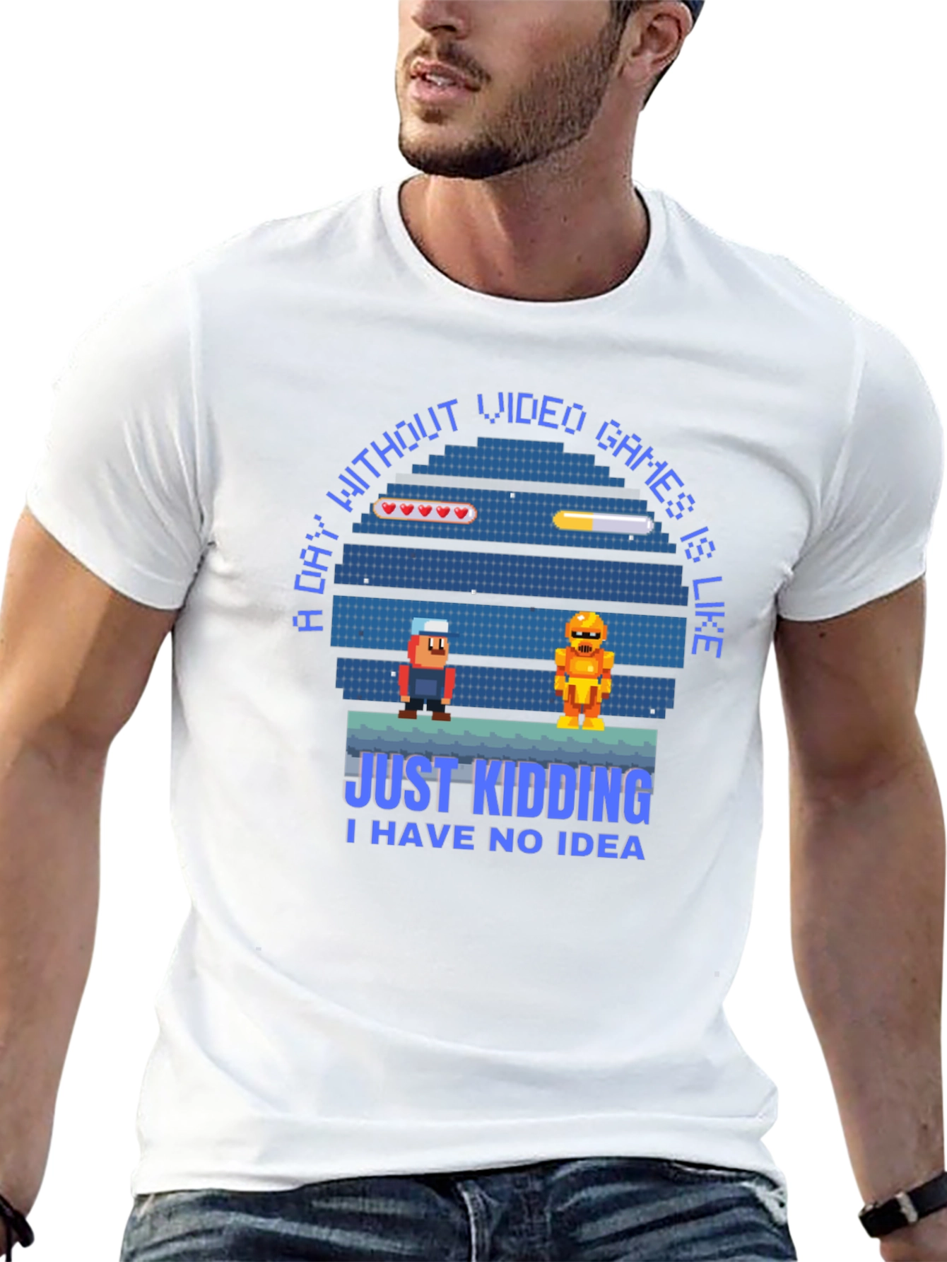 Video Game Graphic Tee - Gamer Humor