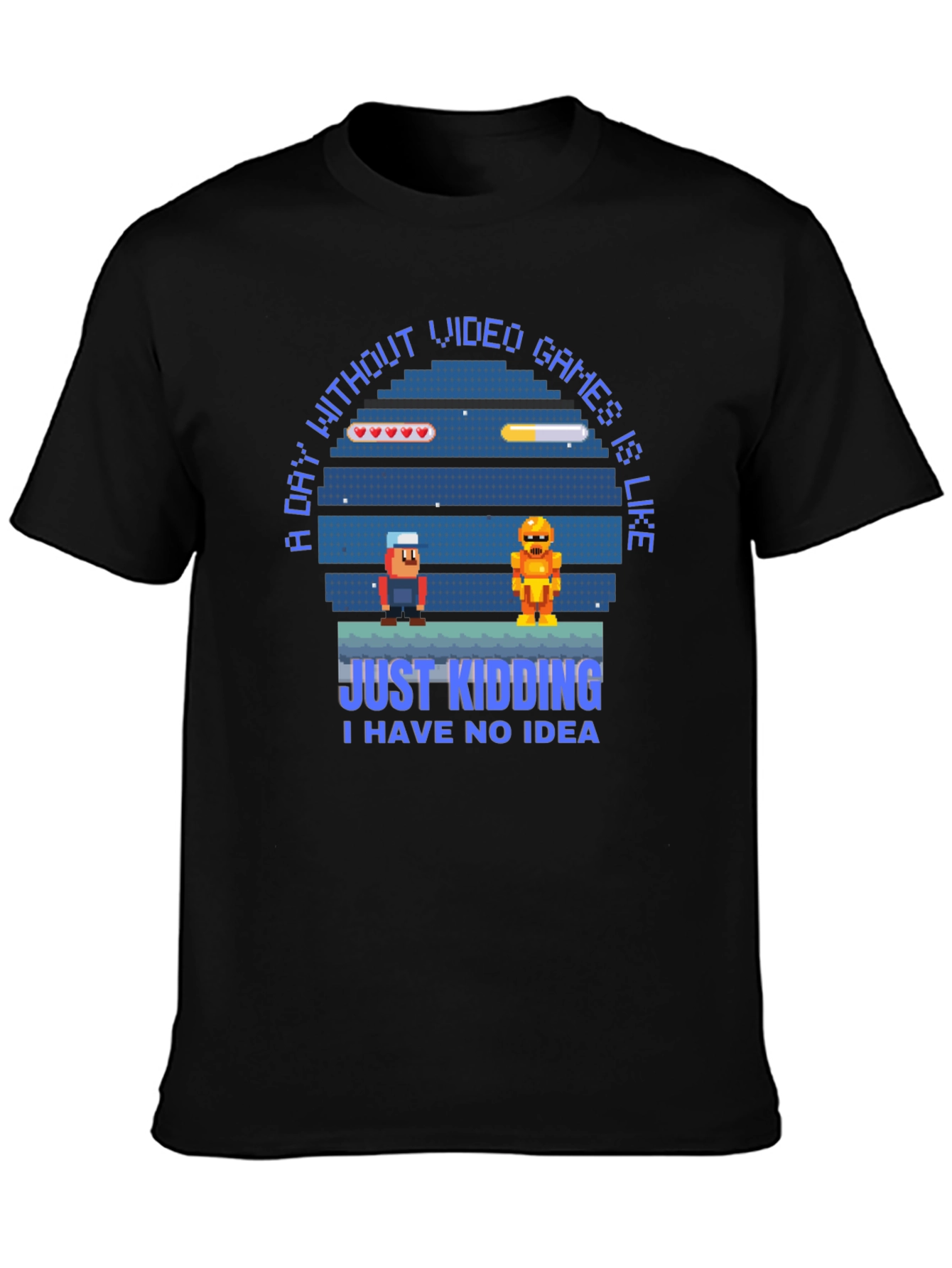Video Game Graphic Tee - Gamer Humor