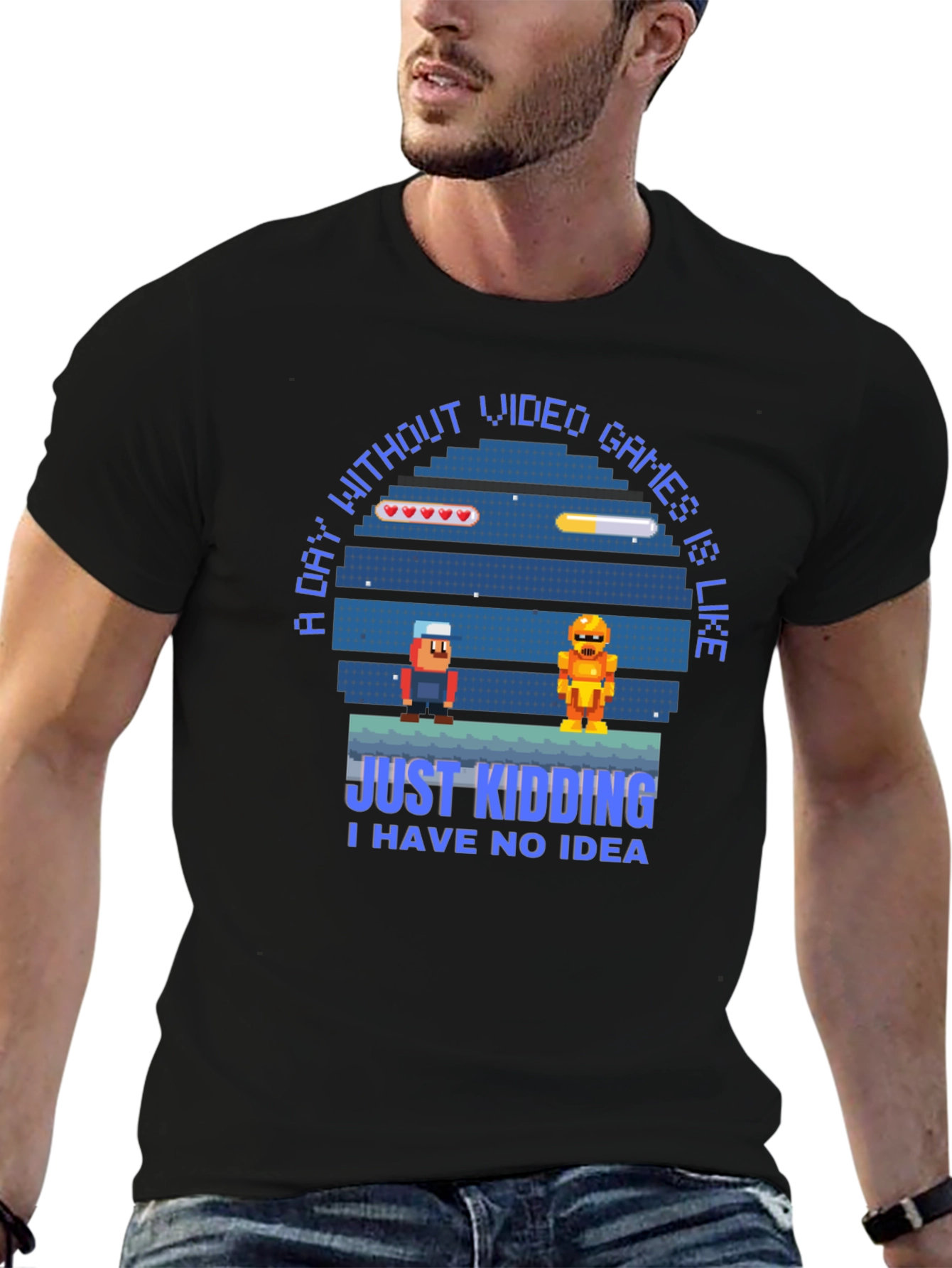 Video Game Graphic Tee - Gamer Humor
