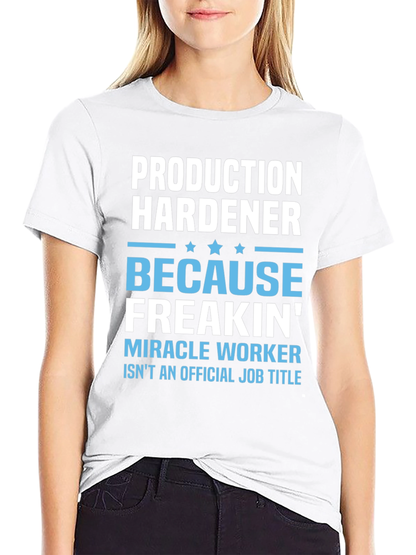 Production Hardener Funny Job Title T-Shirt
