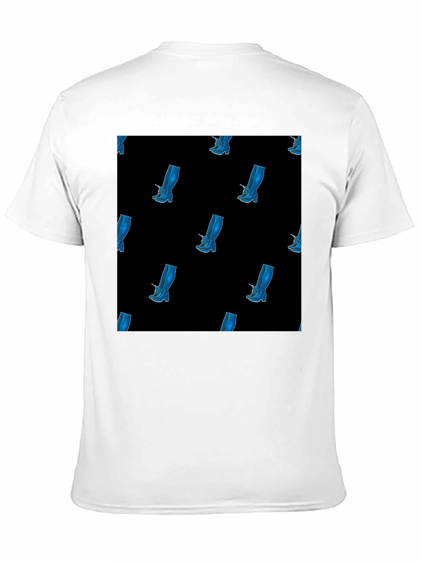 Stylish Boot Pattern T-Shirt