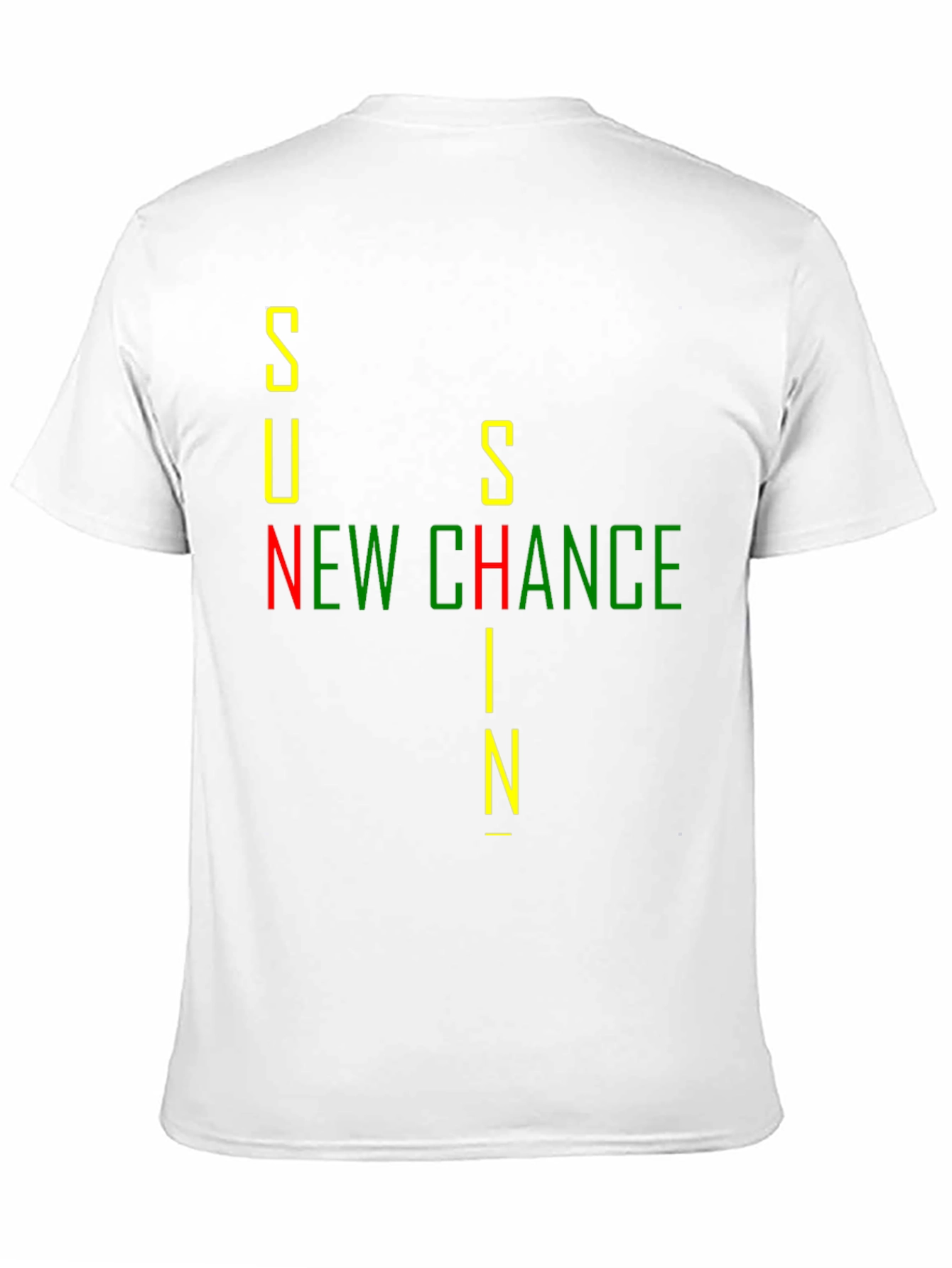 Sunshine New Chance Black Graphic Tee
