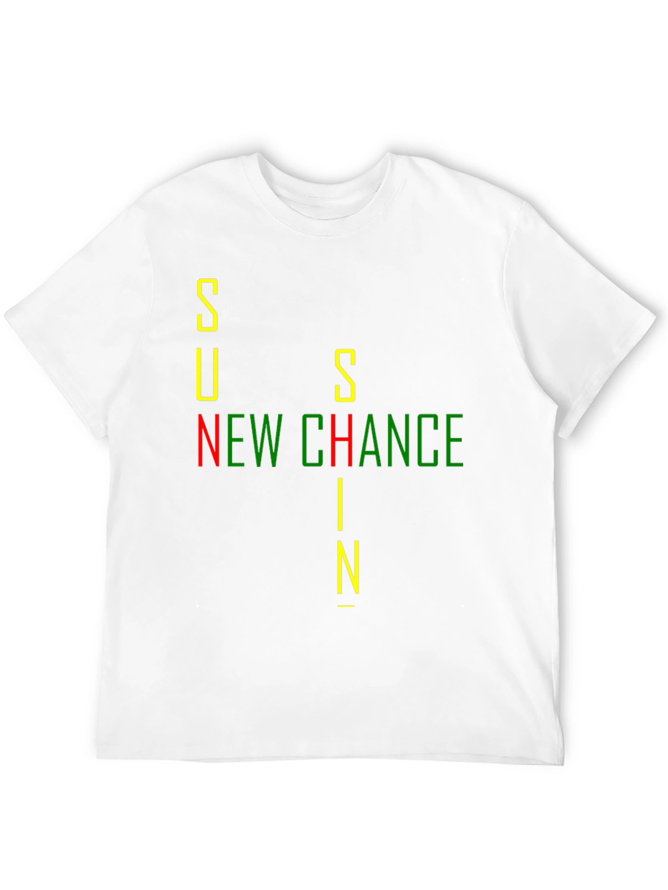 Sunshine New Chance Black Graphic Tee