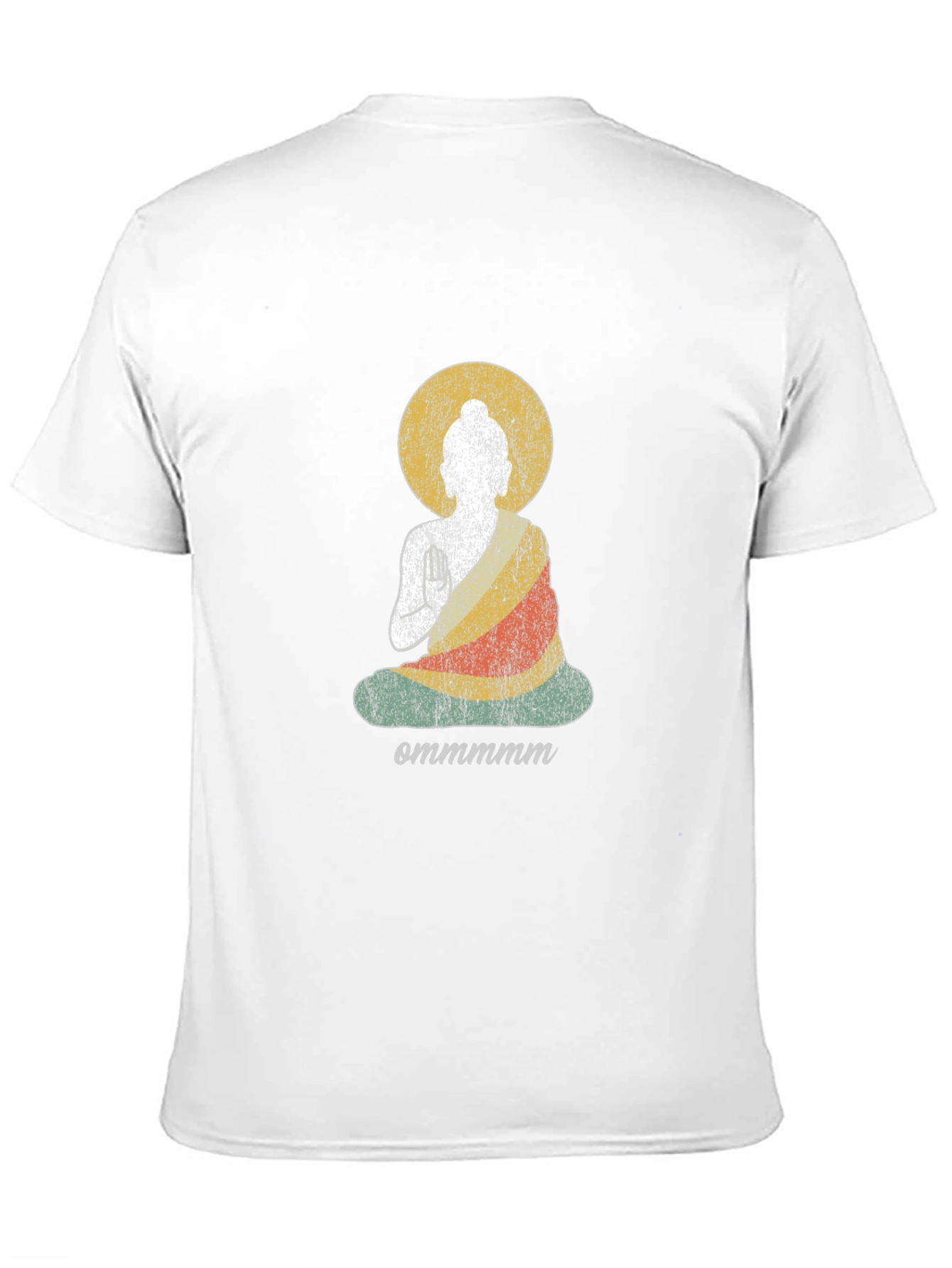 Buddha Om Tee - Relaxed Fit Black T-Shirt