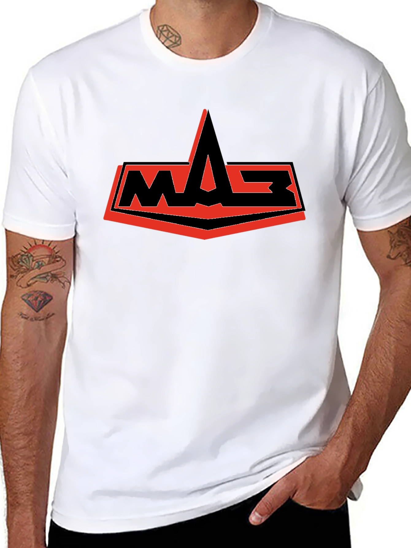 W.A.S.P. Band Logo Black T-Shirt - Rock Music Tee