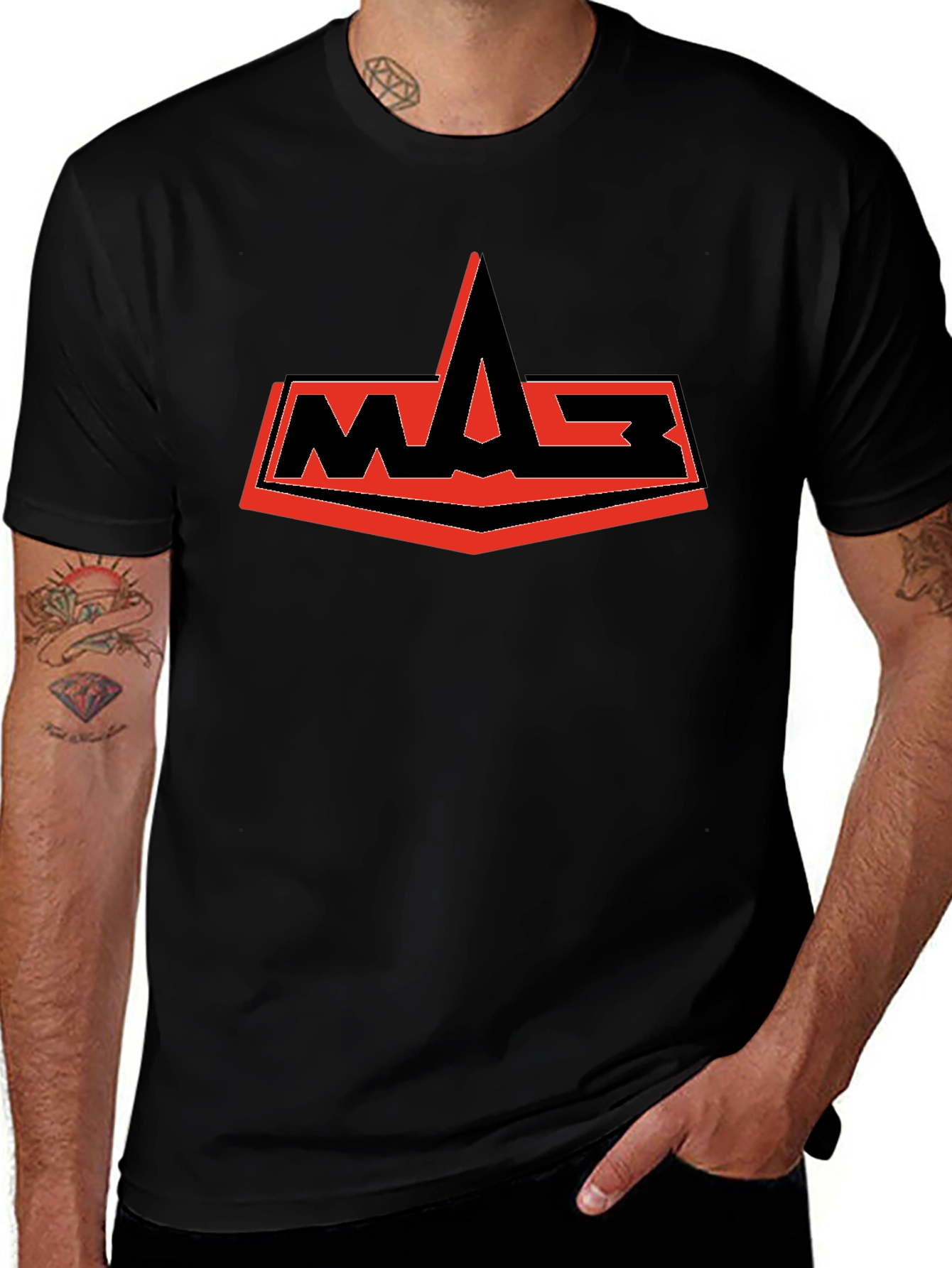 W.A.S.P. Band Logo Black T-Shirt - Rock Music Tee