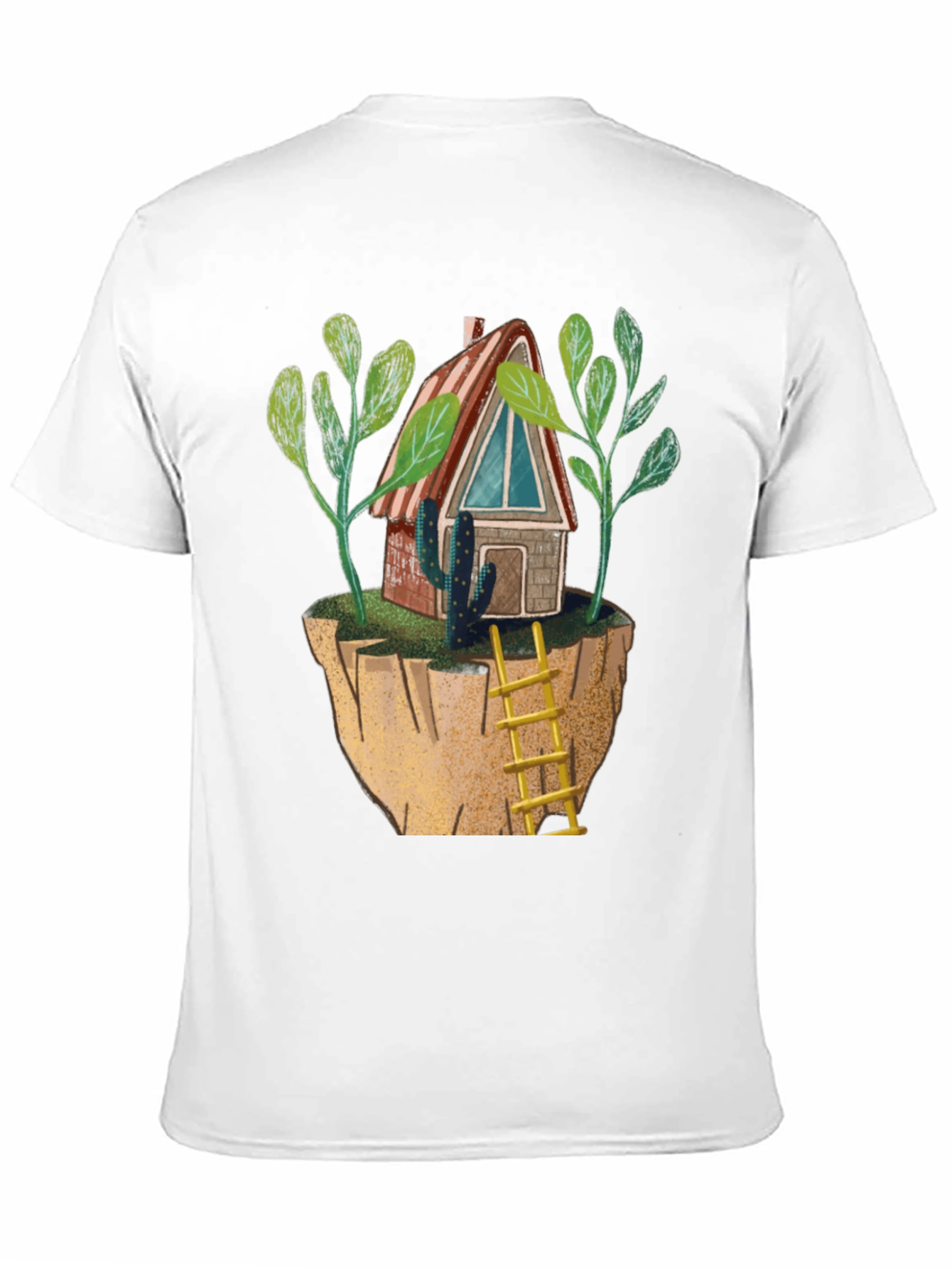 Floating Island Cabin Graphic Tee