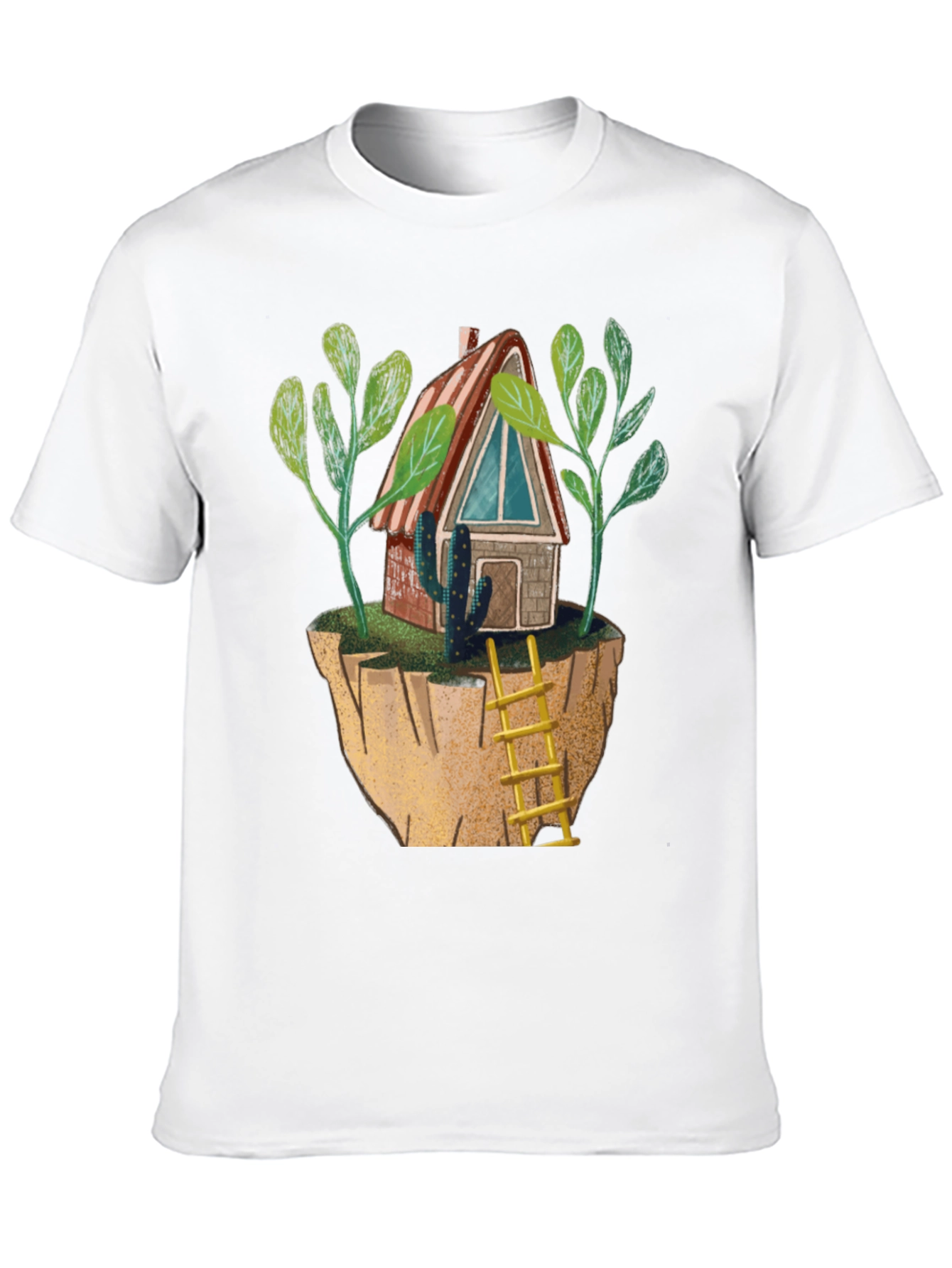 Floating Island Cabin Graphic Tee
